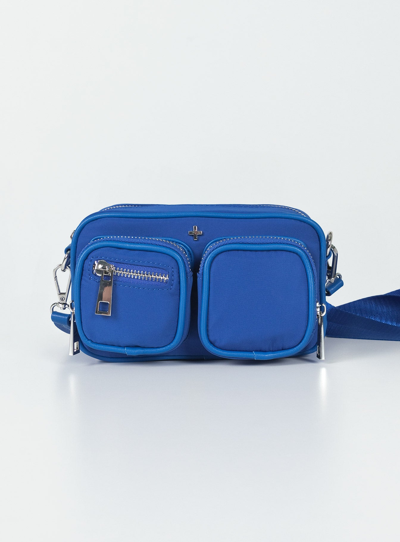 Peta & Jain Lala Crossbody Nylon Bag Blue - Image 2