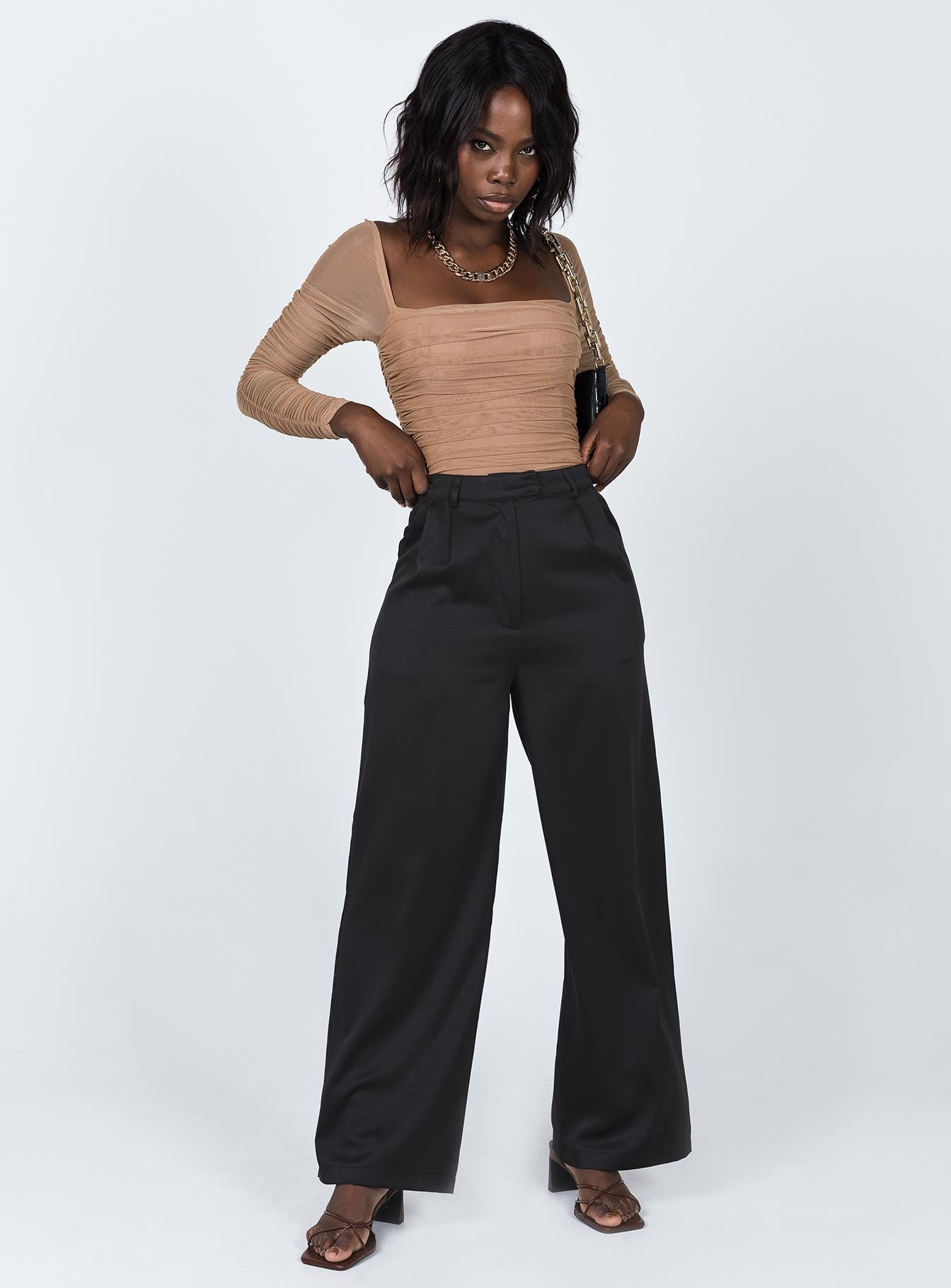 Delany Bodysuit Beige - Image 4