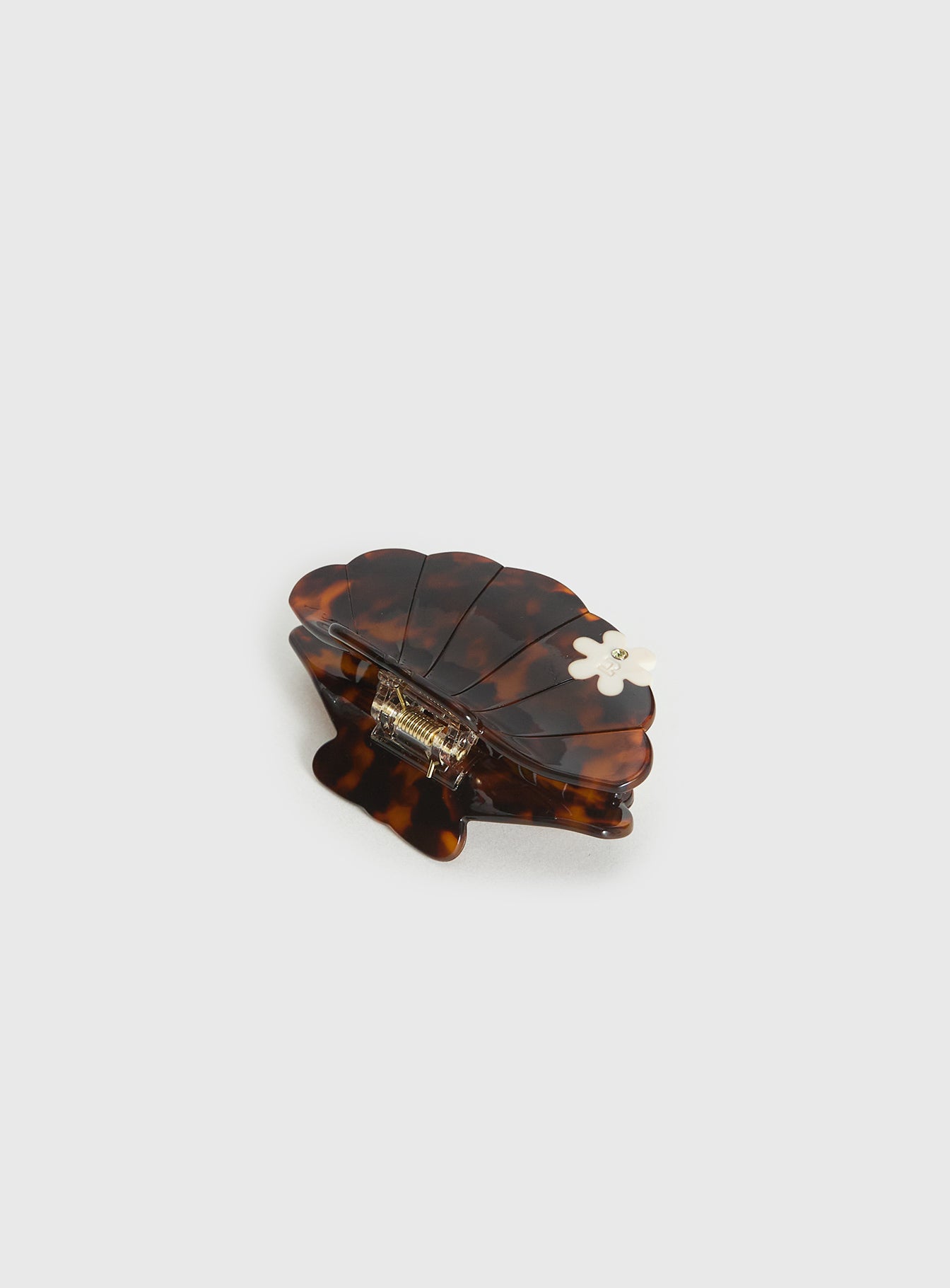 Palm Cove Shell Hair Clip Tort - Image 3