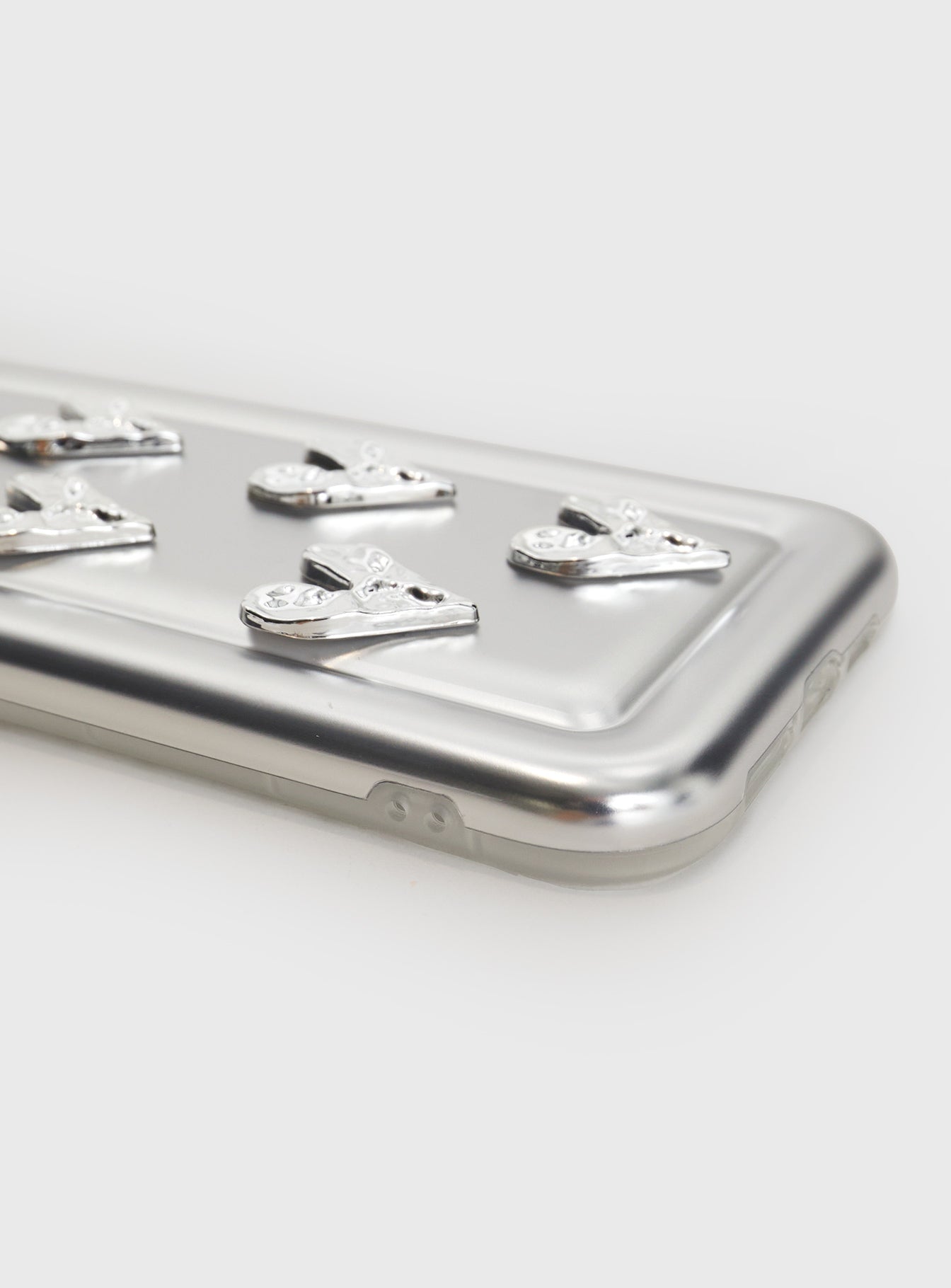 Ginevra iPhone Case Silver - Image 3