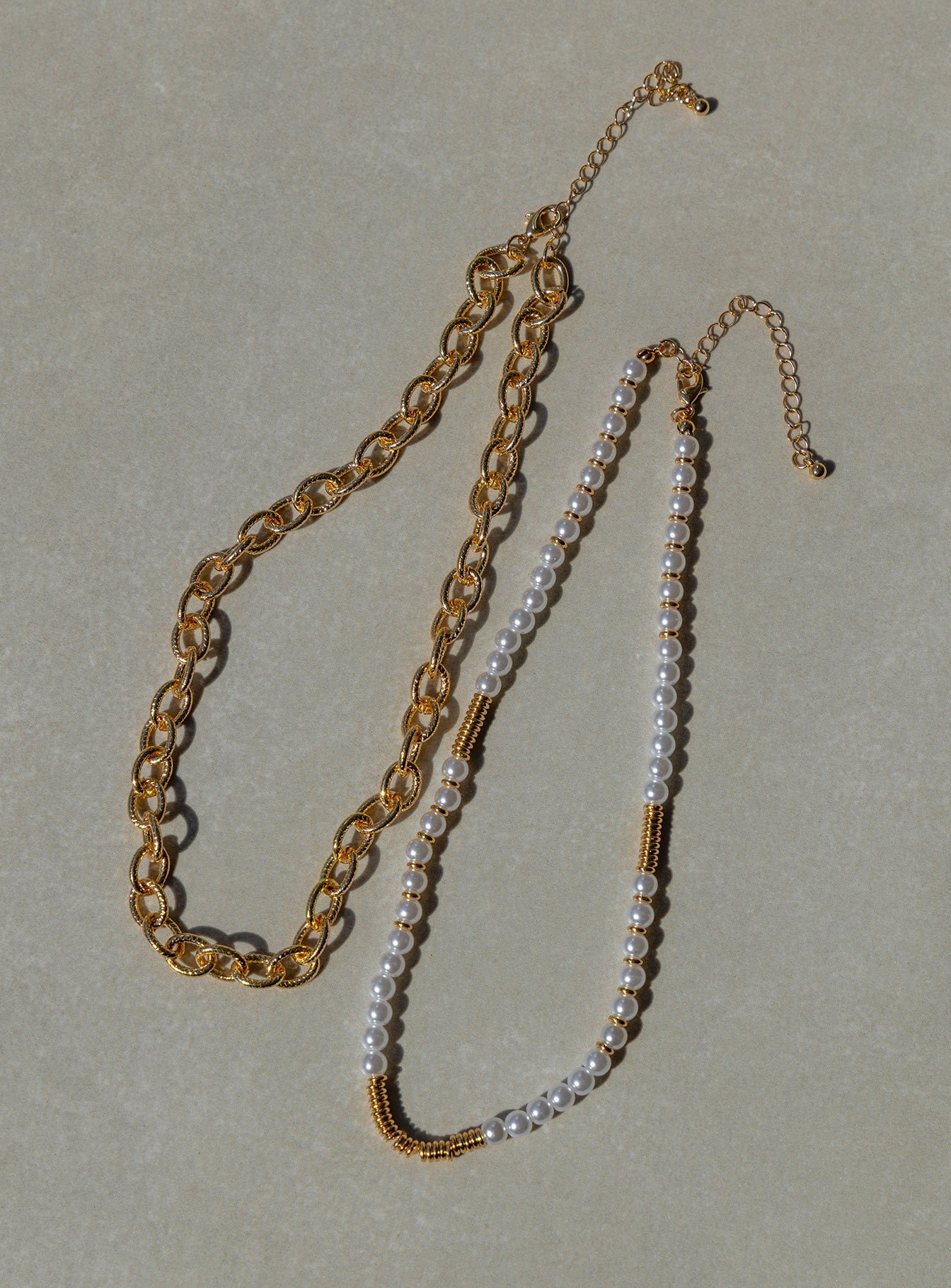 Mathias Necklace Gold / Pearl - Image 3