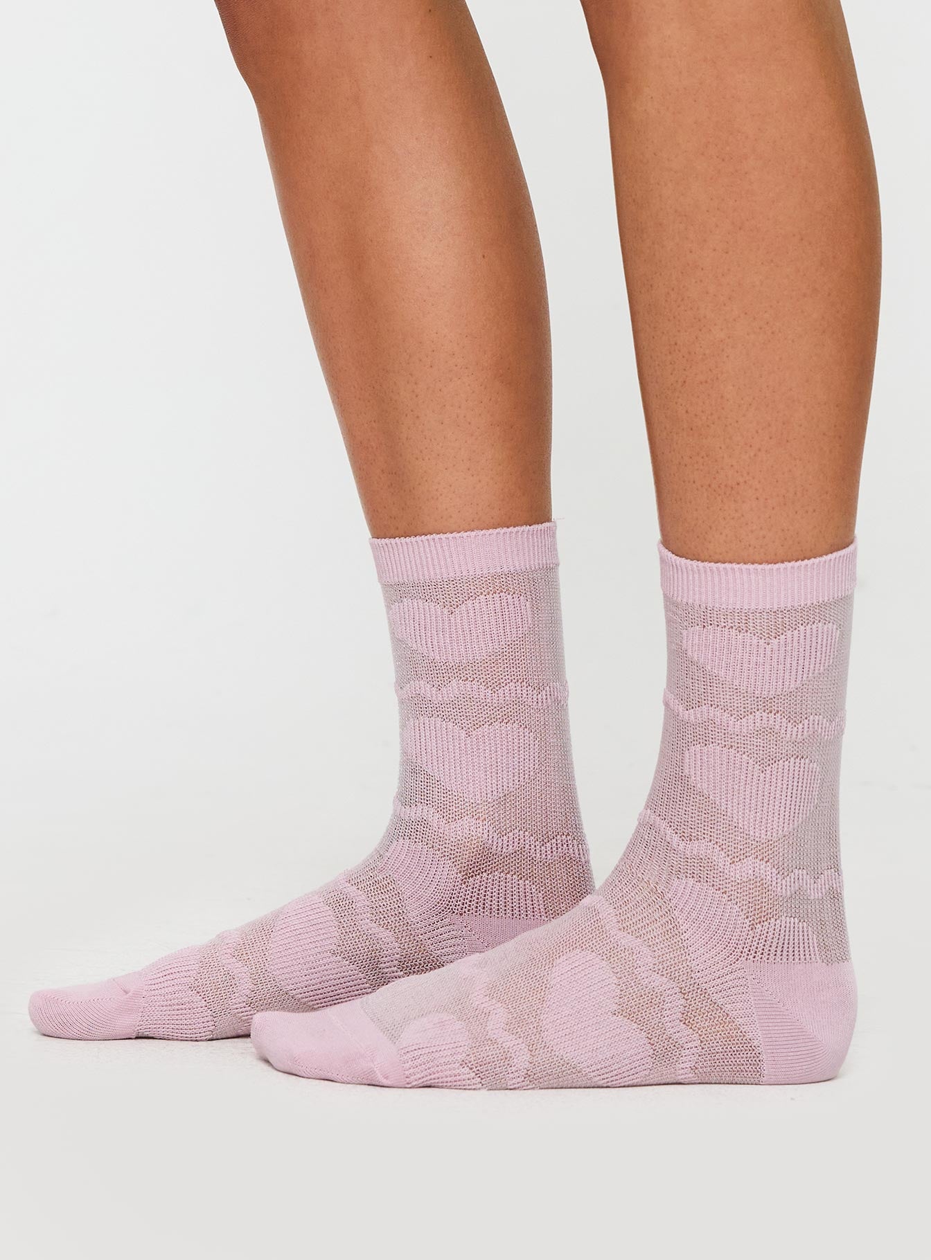 Sonder Crew Socks Pink - Image 3