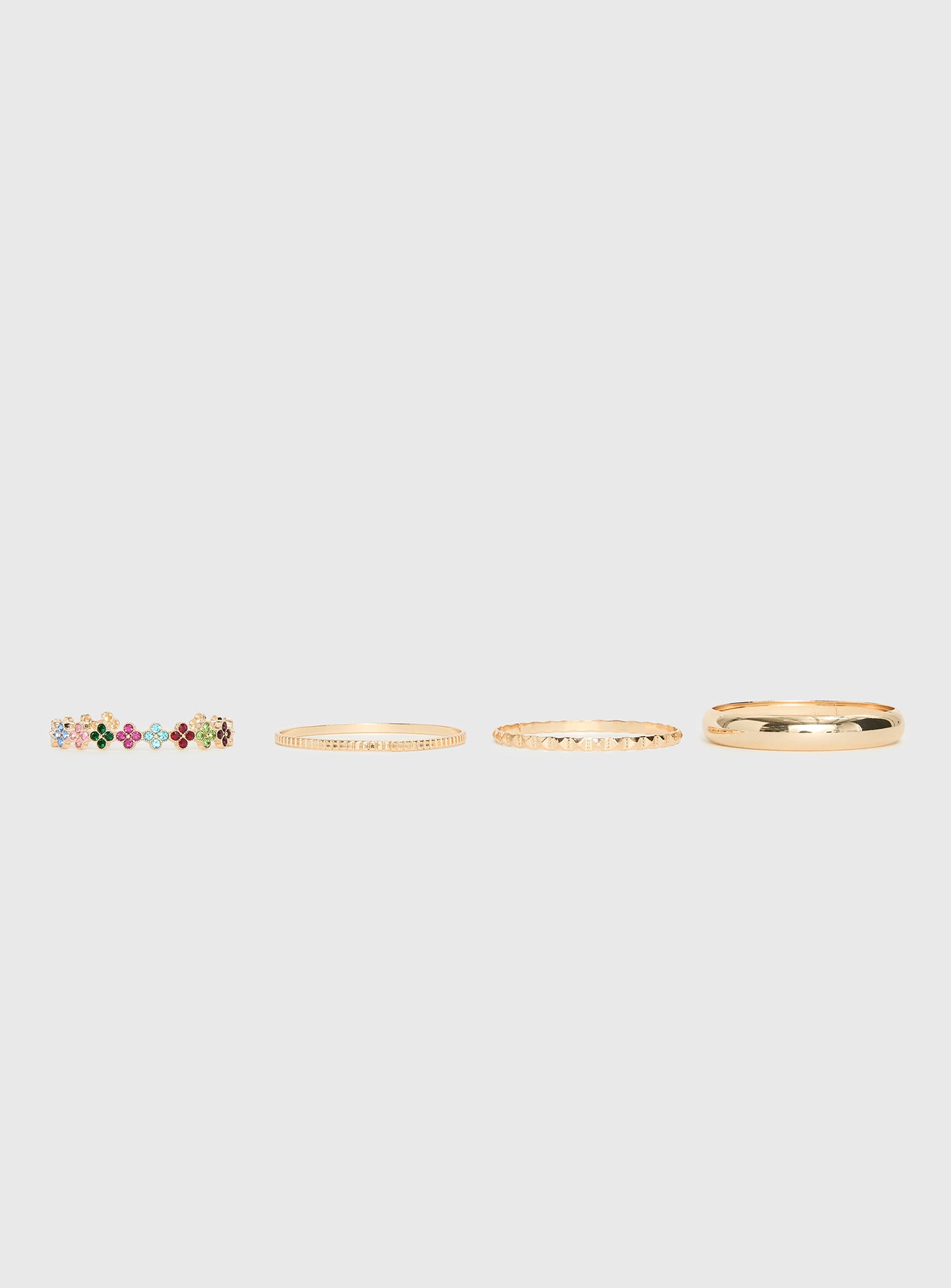 Blame Game Bracelet Set Gold - Image 3
