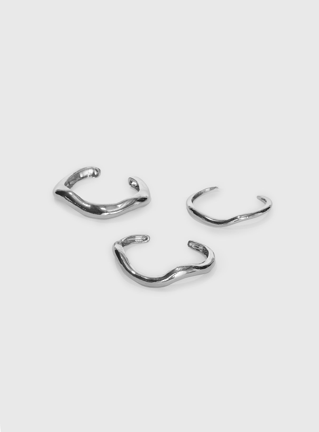 Soft Spoken Bracelet Set Silver - Image 3