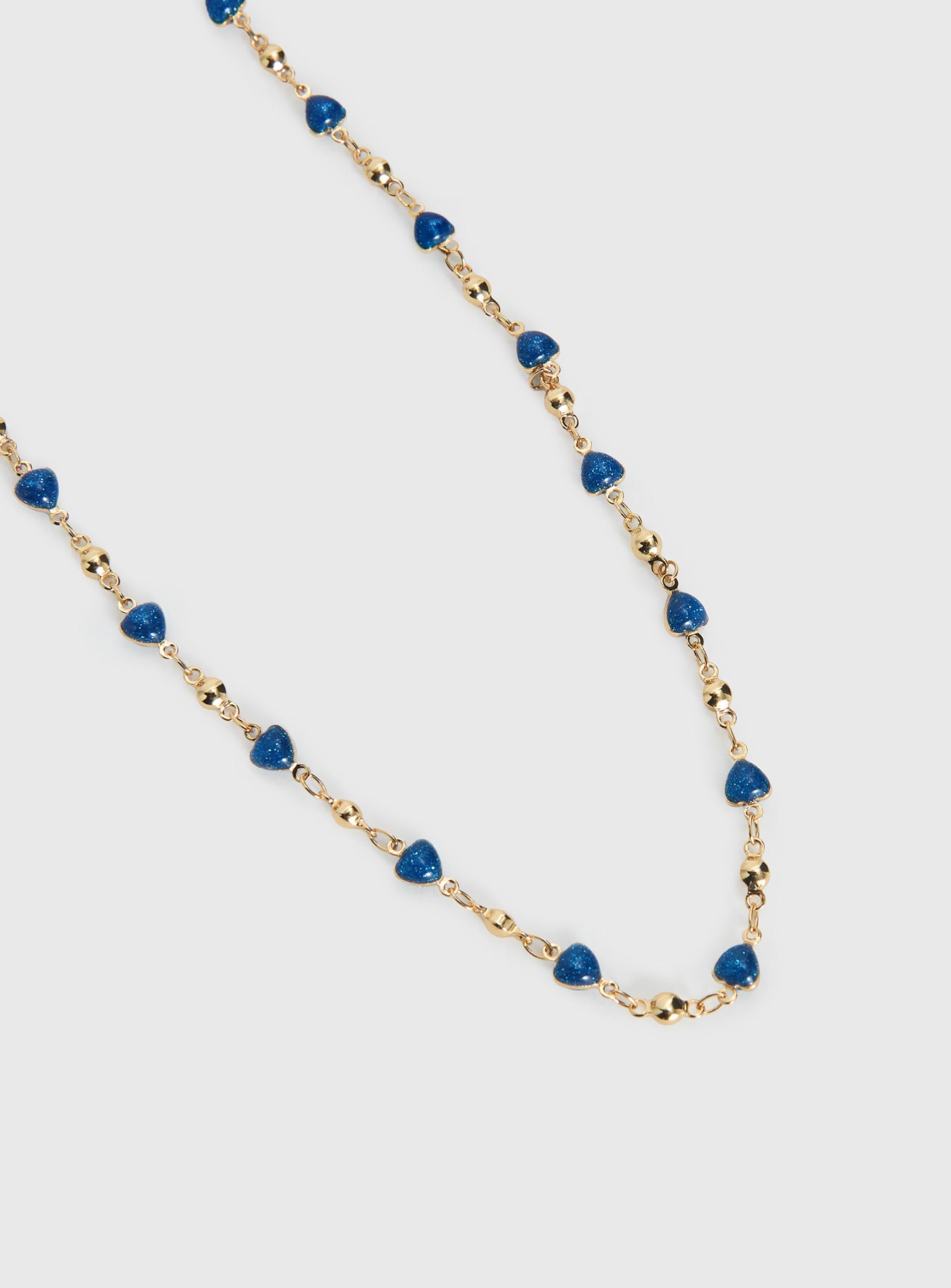 Abagail Gemstone Necklace Gold - Image 3
