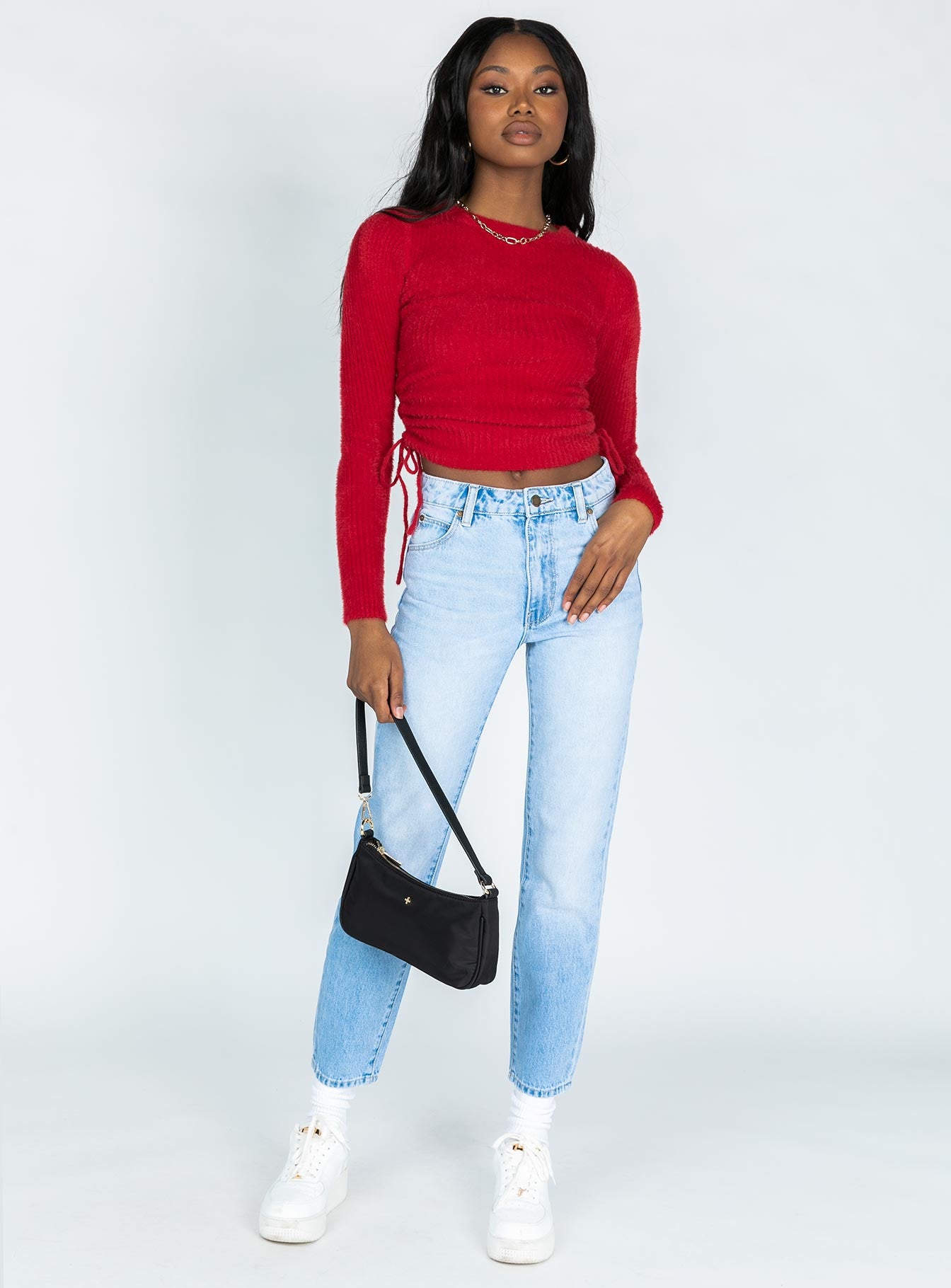 Jesica Sweater Burgundy - Image 2