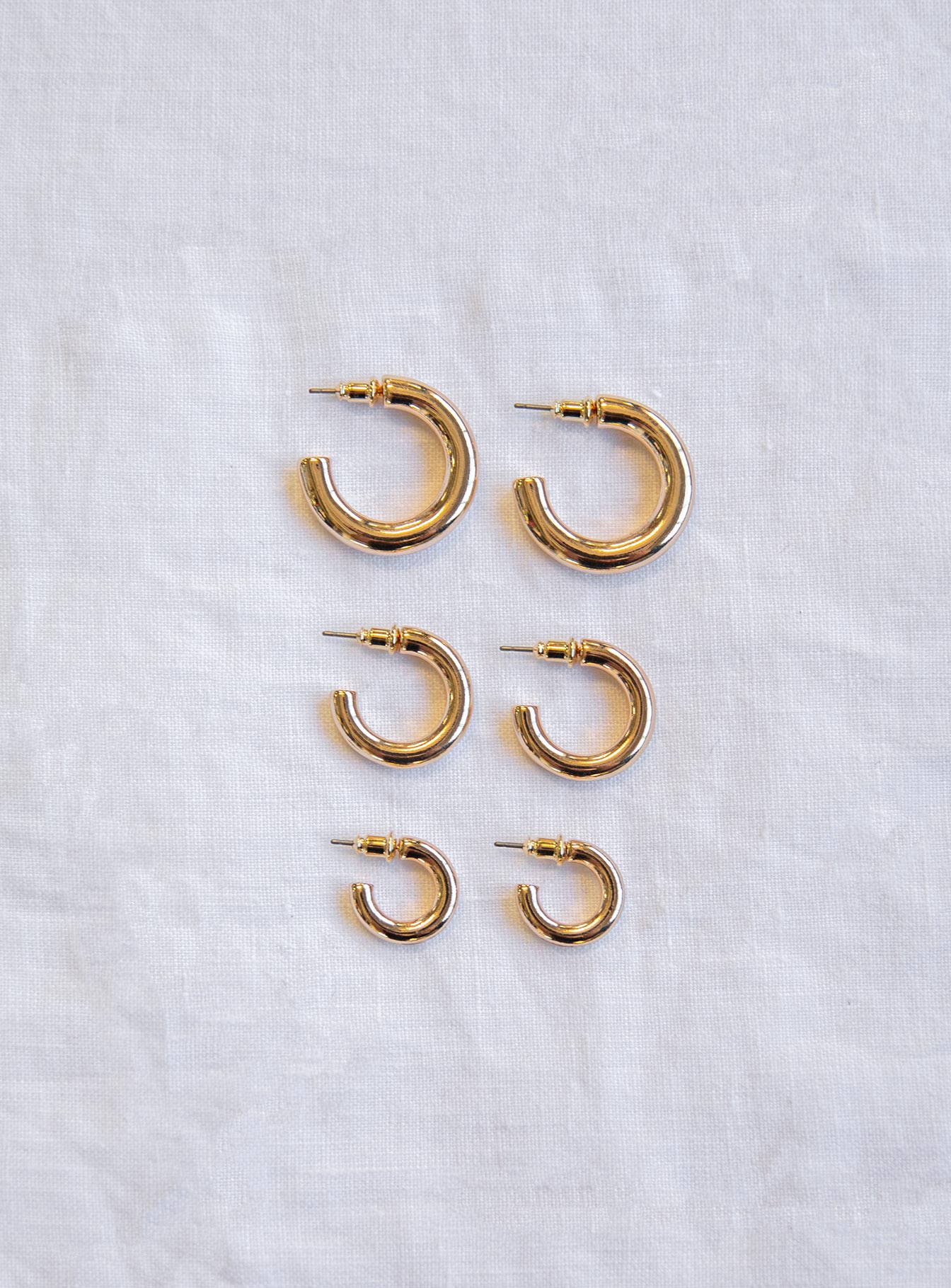 Jonesy Earring Pack Gold - Image 2