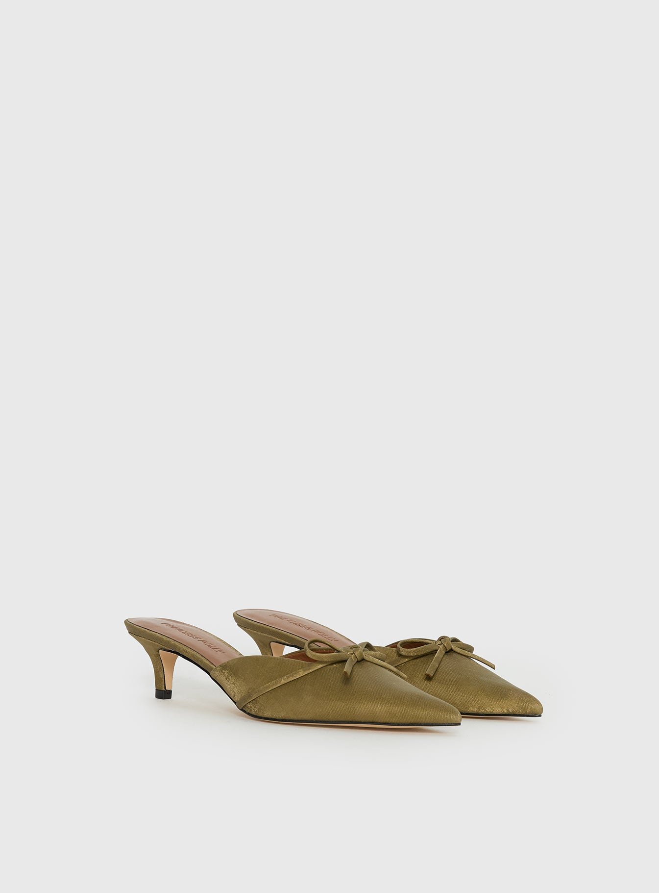 Unrivaled Pointed Toe Faux Suede Heels Green - Image 3