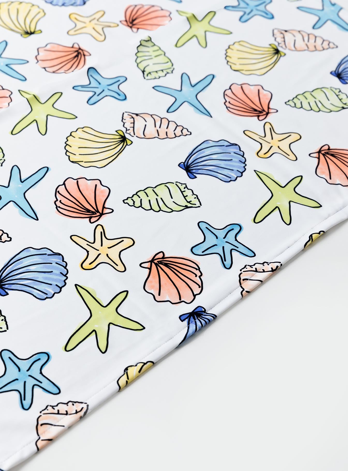 Lila Hair Scarf White / Multi - Image 2