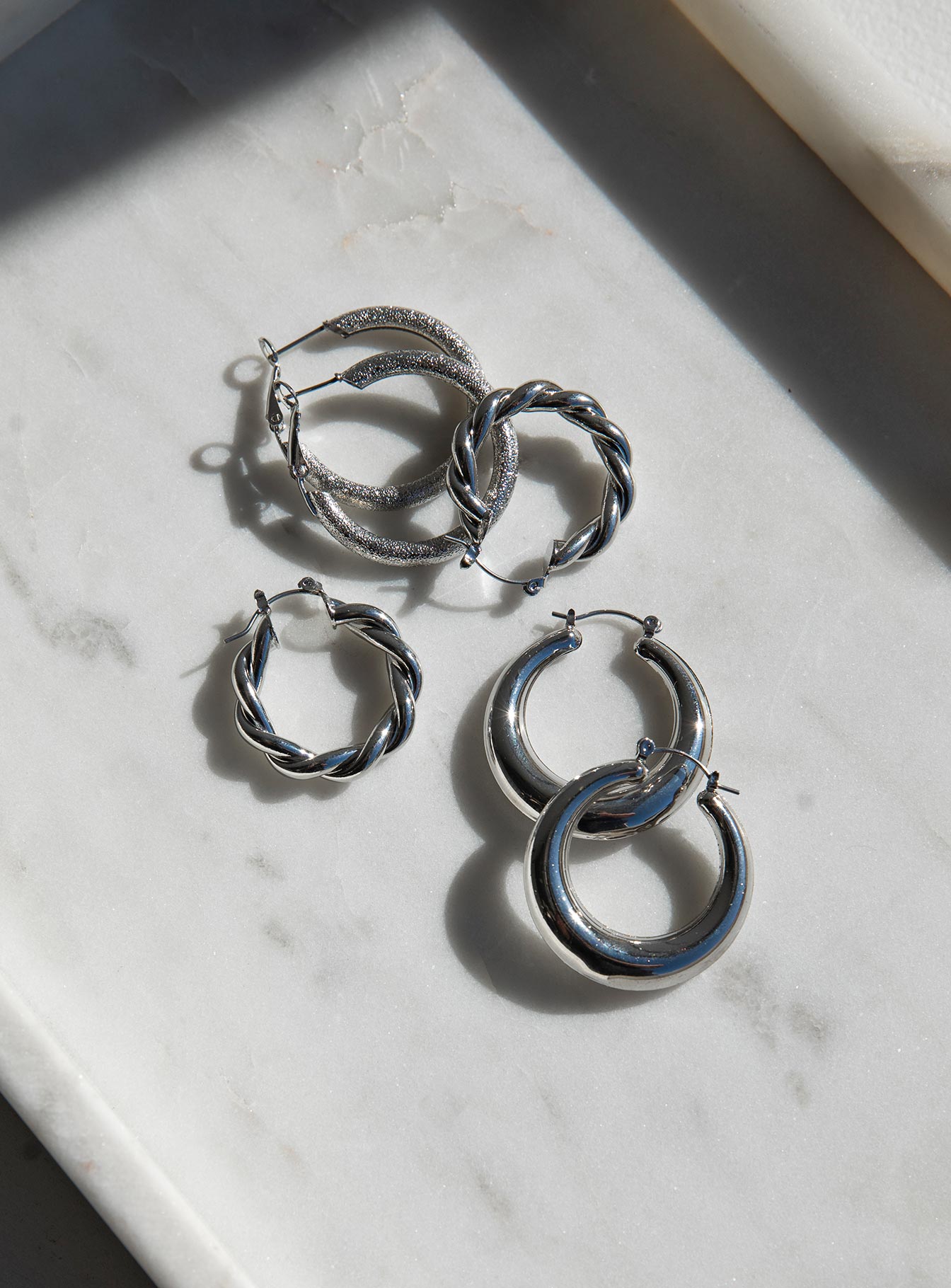 Ciara Earring Set Silver - Image 2