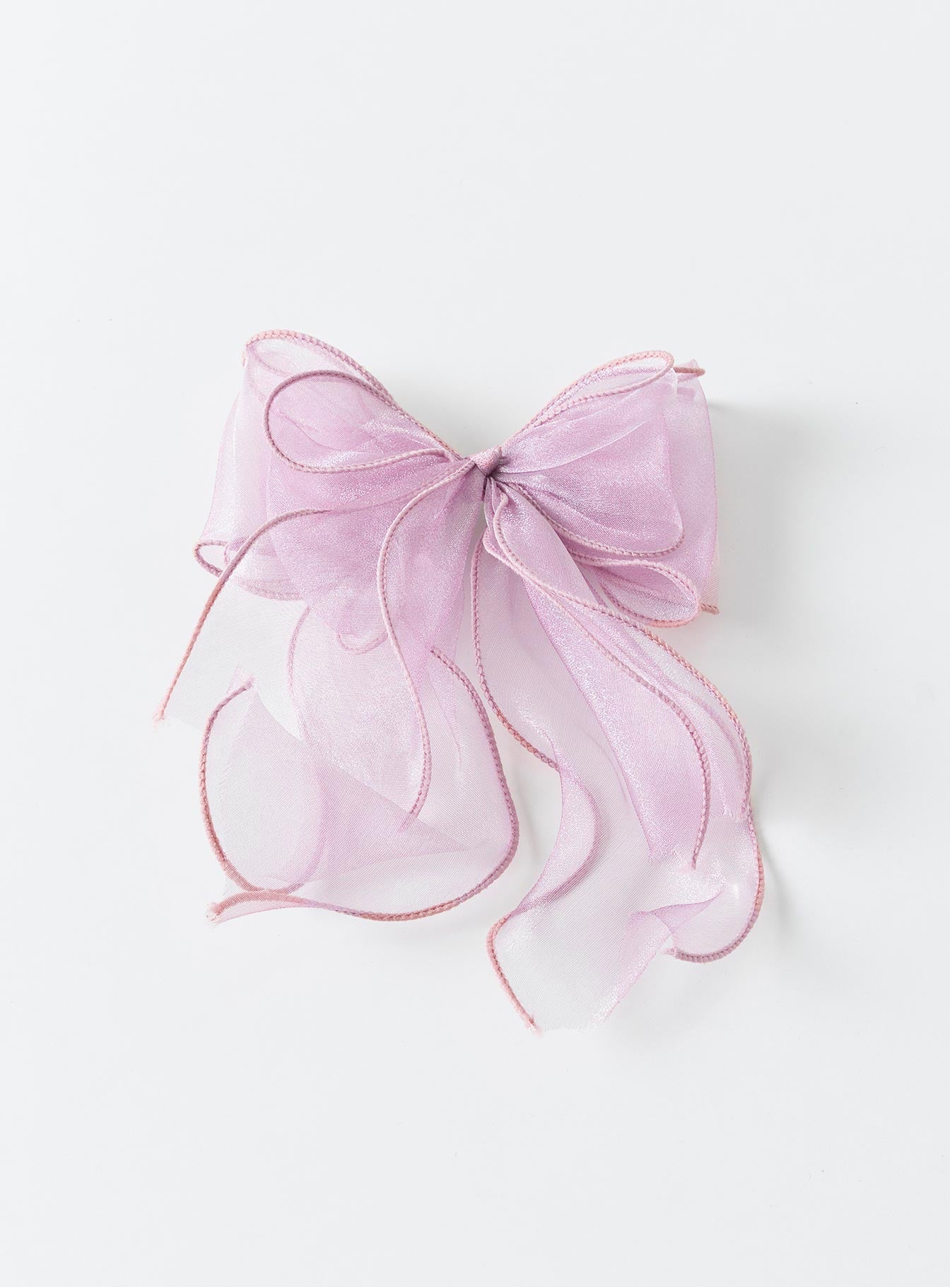 Linney Hair Bow Pink - Image 2