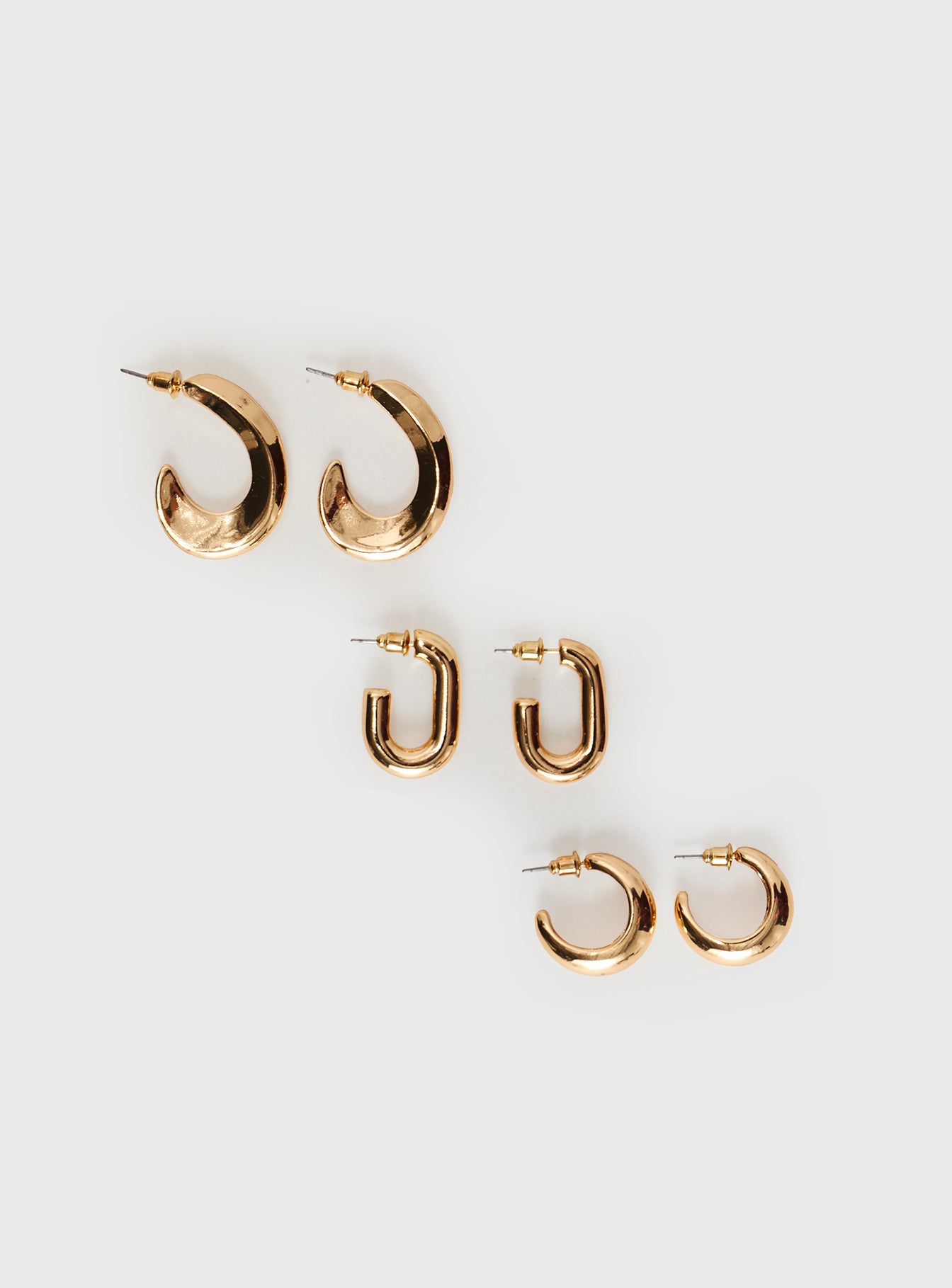 Dalena Earring Pack Gold - Image 3
