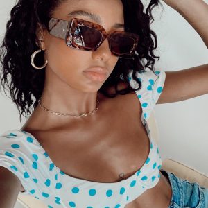 Reclaimed Plastic Sunset Daze Sunglasses Tort