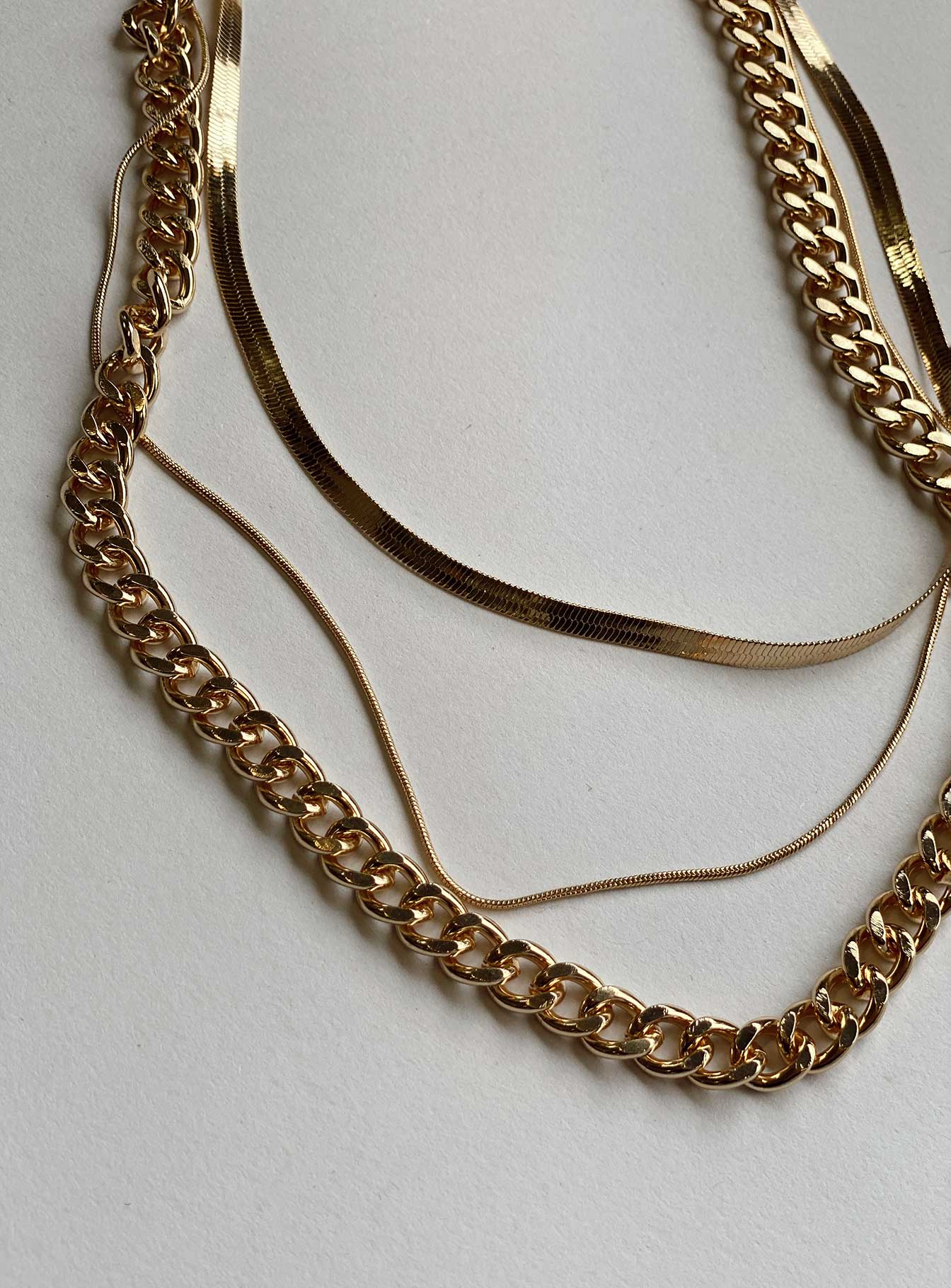 Paleicia Necklace Set Gold - Image 2