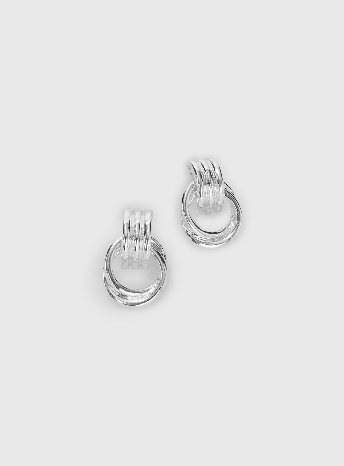 Second Guessing Earrings Silver - Image 3