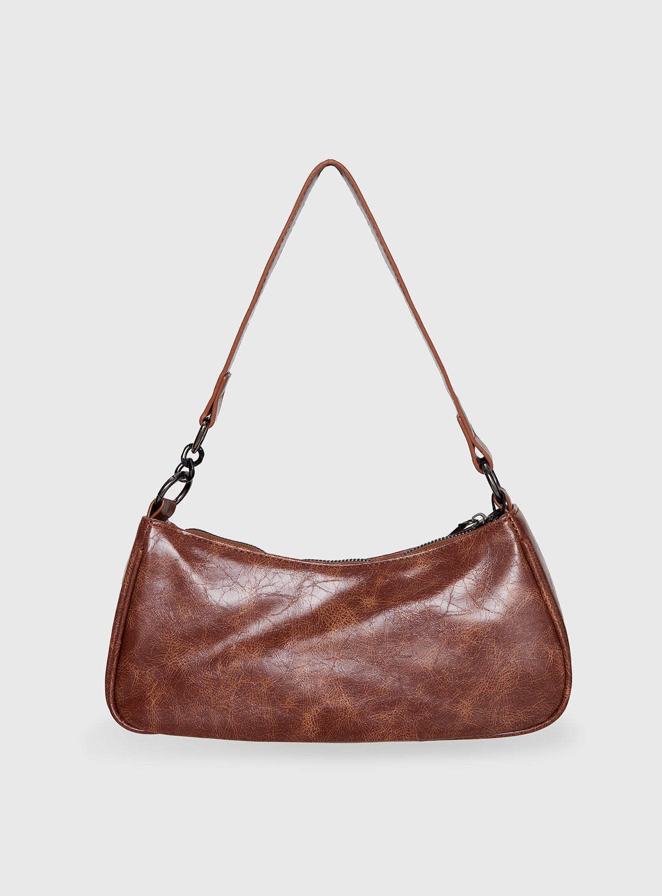 Jayalen Shoulder Bag Mid Brown - Image 3