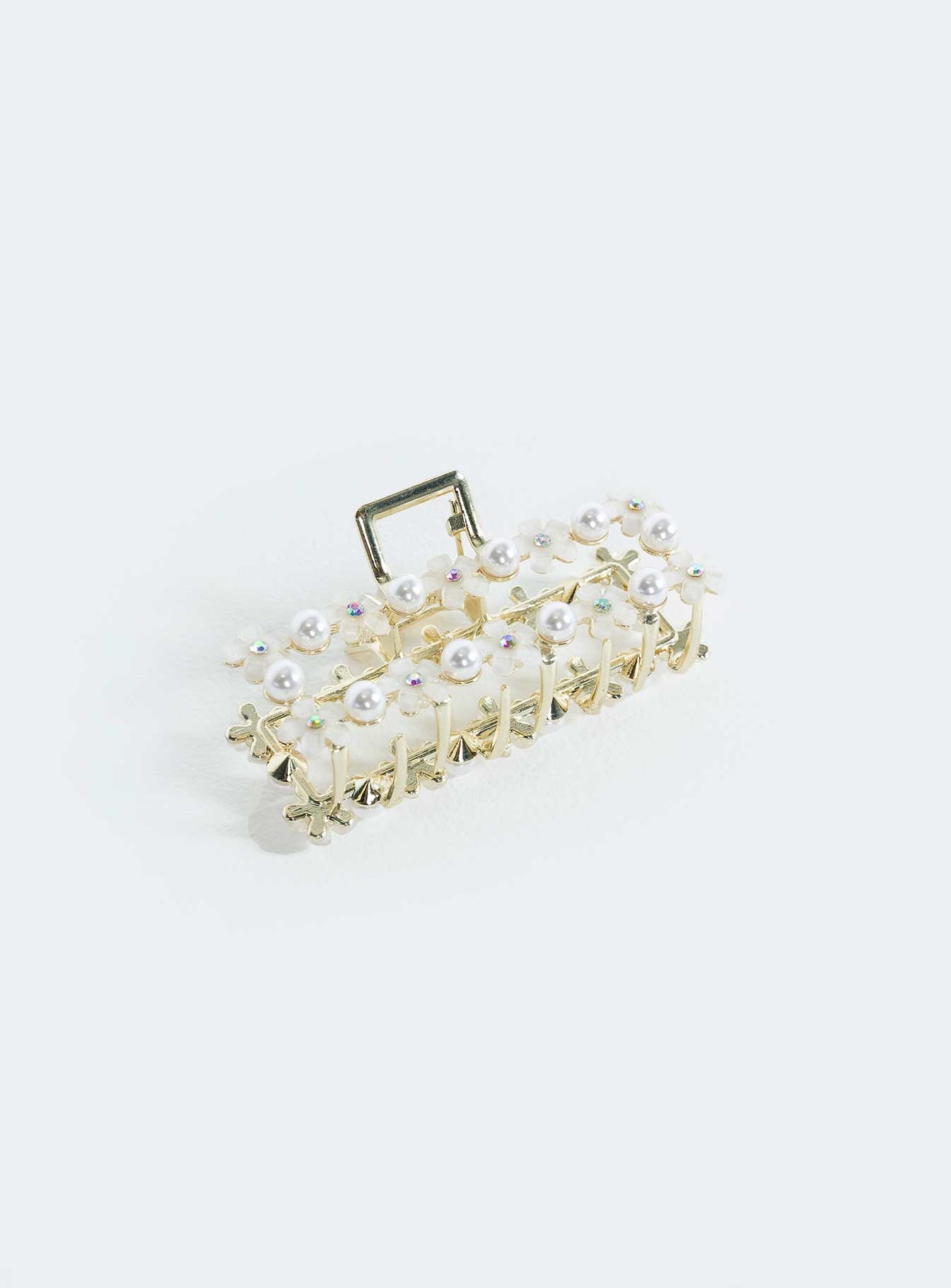 Alessandara Hair Clip White - Image 2