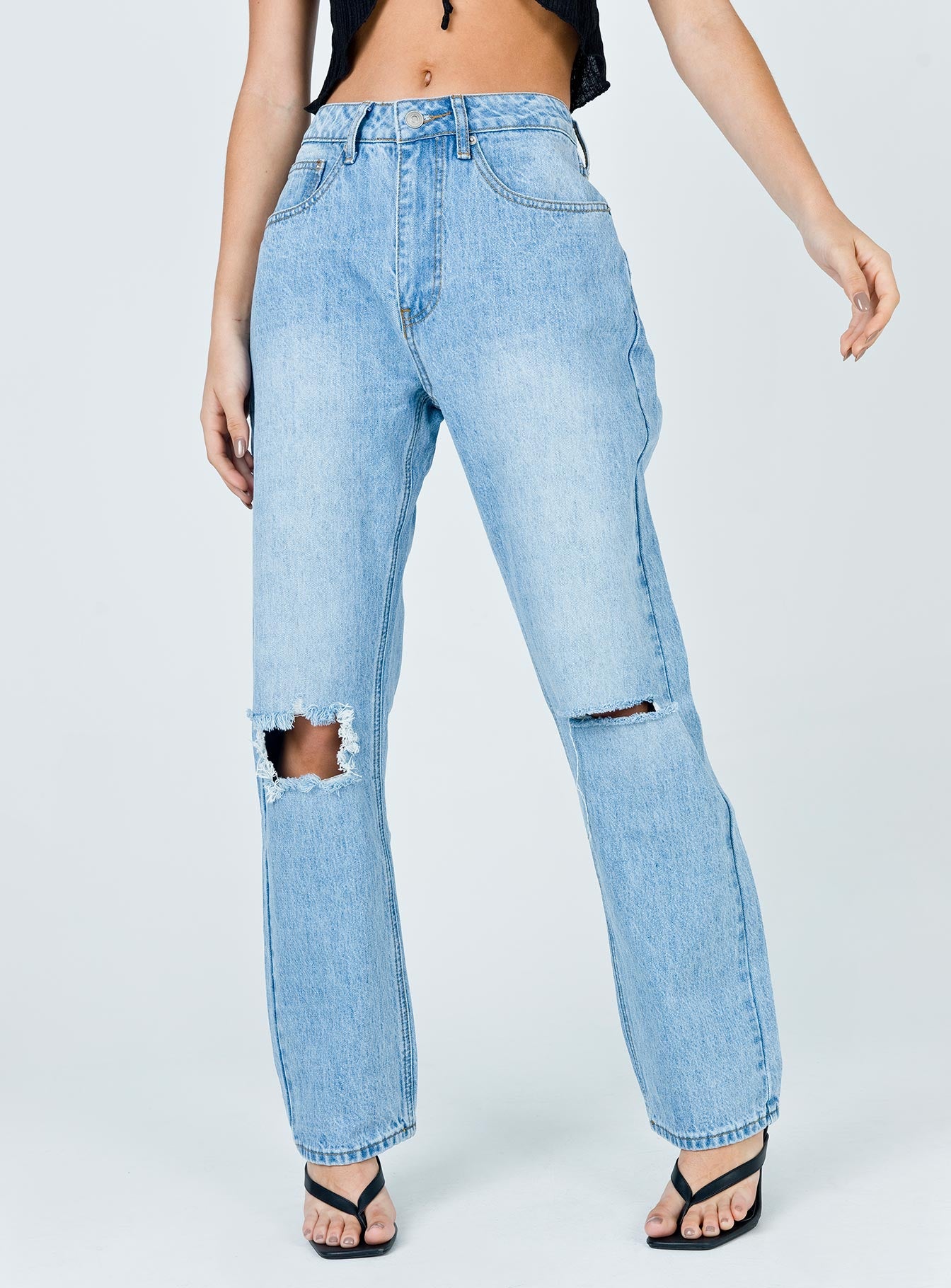 Fairmount Straight Leg Jean Light Wash Denim - Image 3
