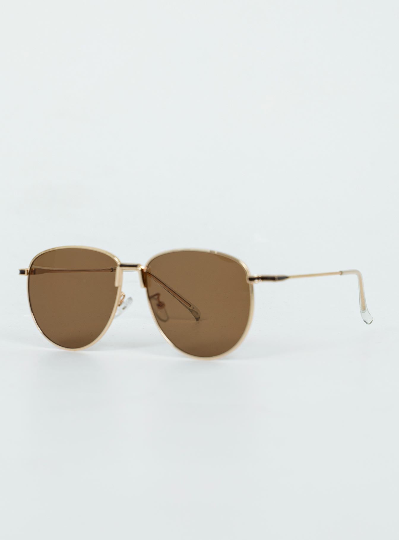Mai Aviator Sunglasses Gold - Image 3