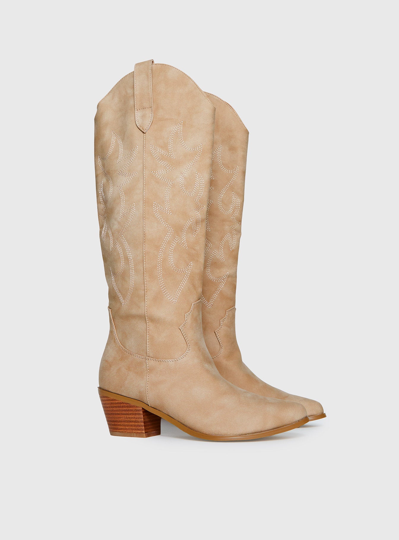 Billini Urson Boots Taupe - Image 3