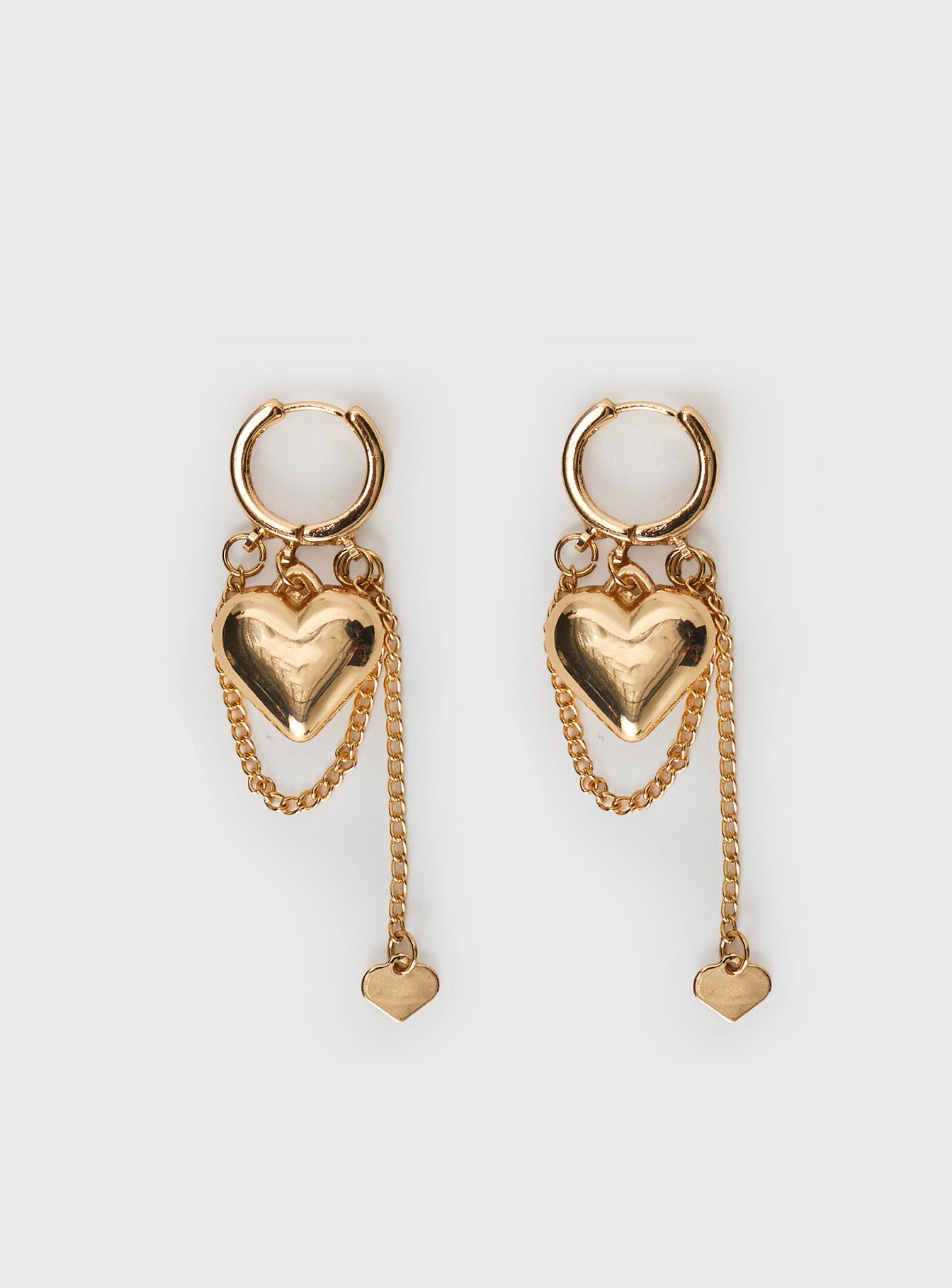 We Found Love Earrings Gold - Image 3