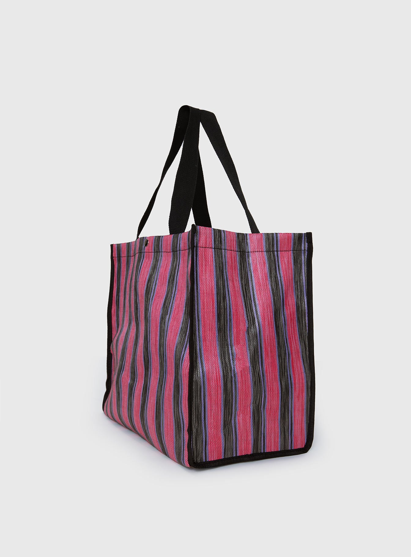 Stela Striped Tote Multi - Image 3