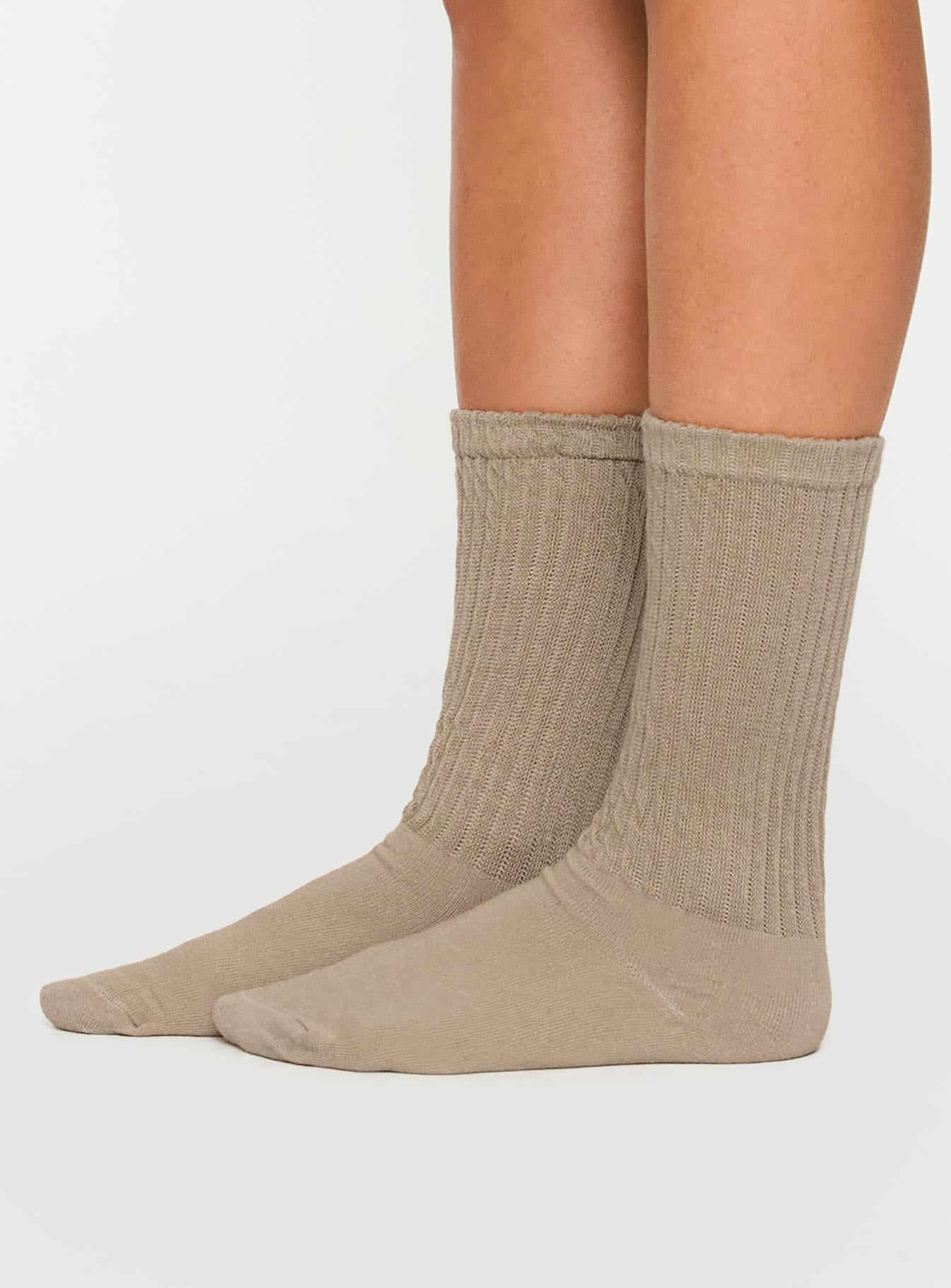 Back Around Socks Oat - Image 3