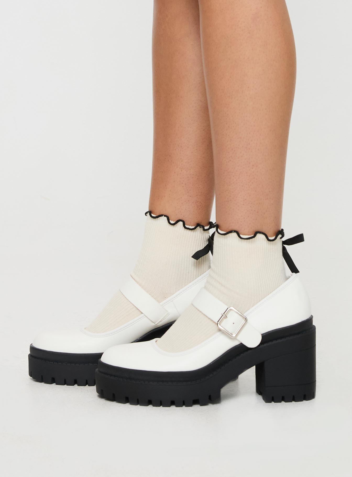 Sabrina Heels White - Image 3