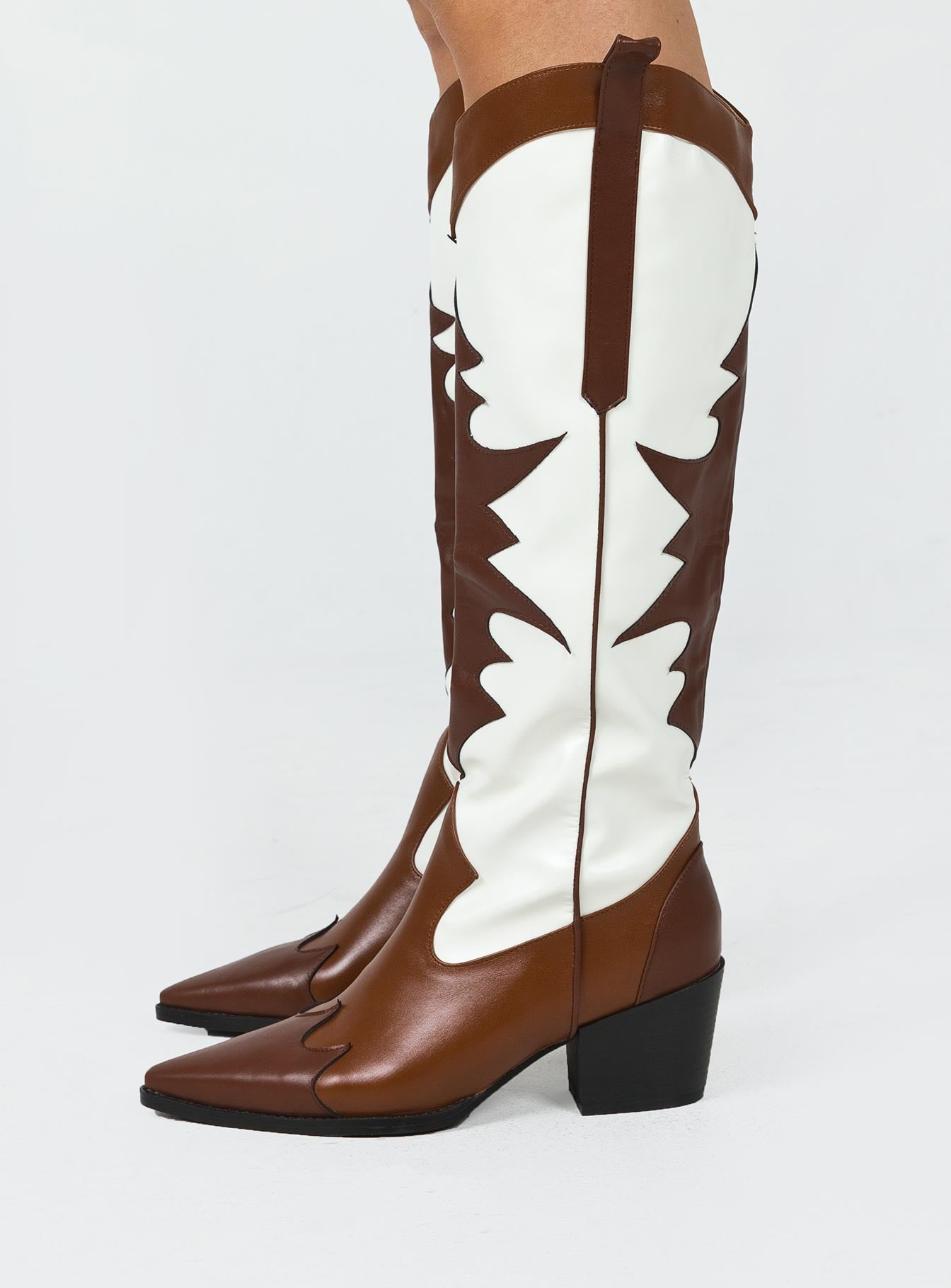 Izzard Western Boot Rust - Image 3