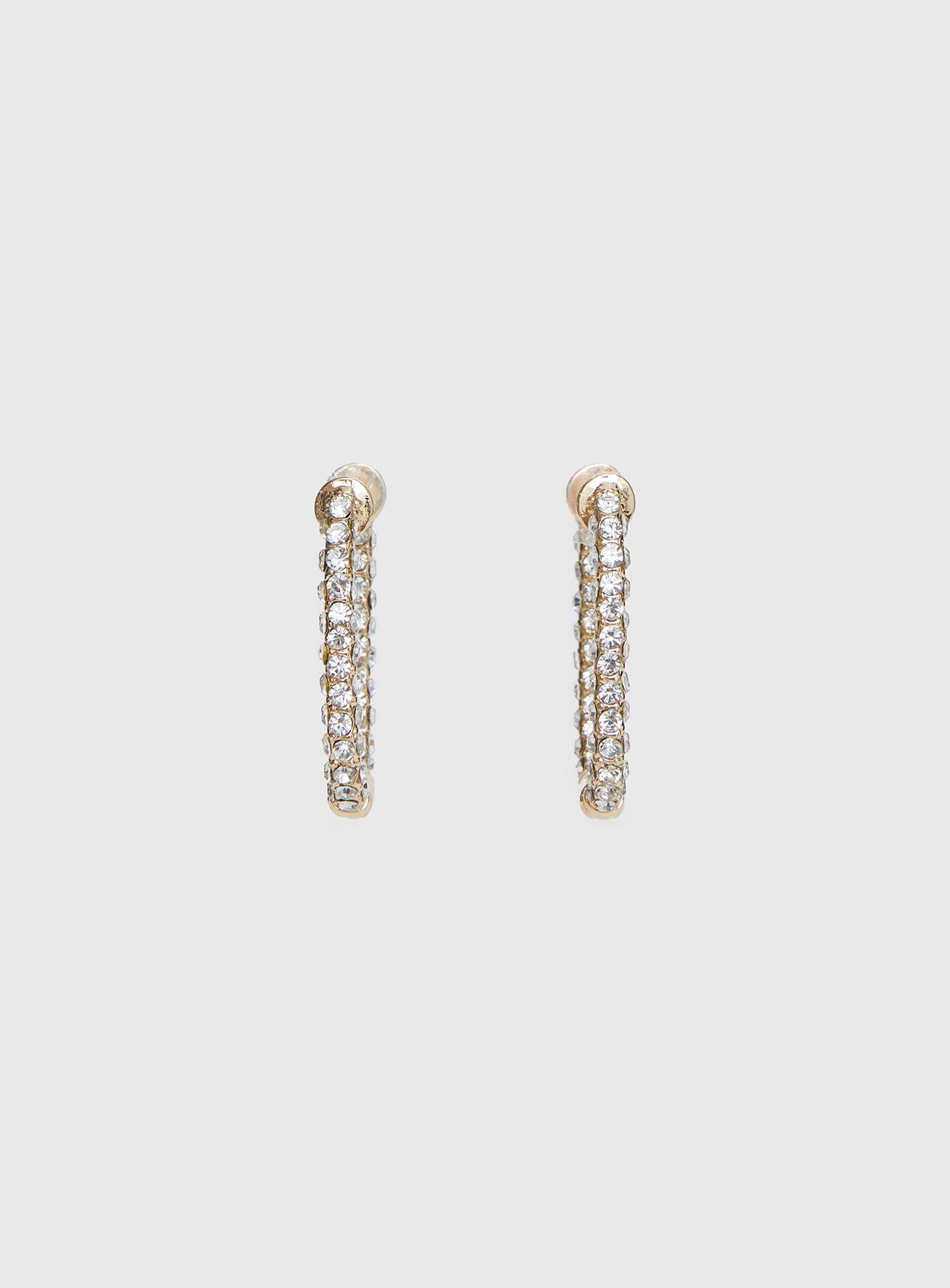 Merivale Diamante Earrings Gold - Image 3