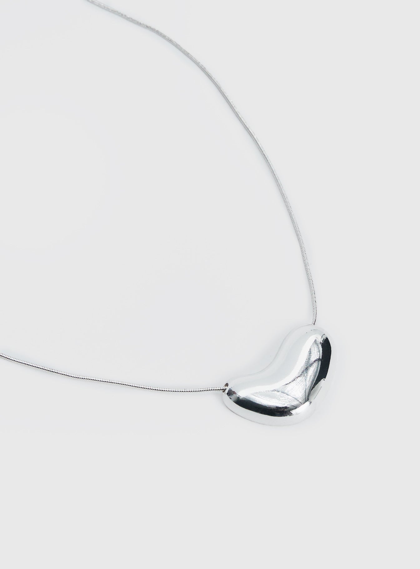 Noteworthy Pendant Necklace Silver - Image 3