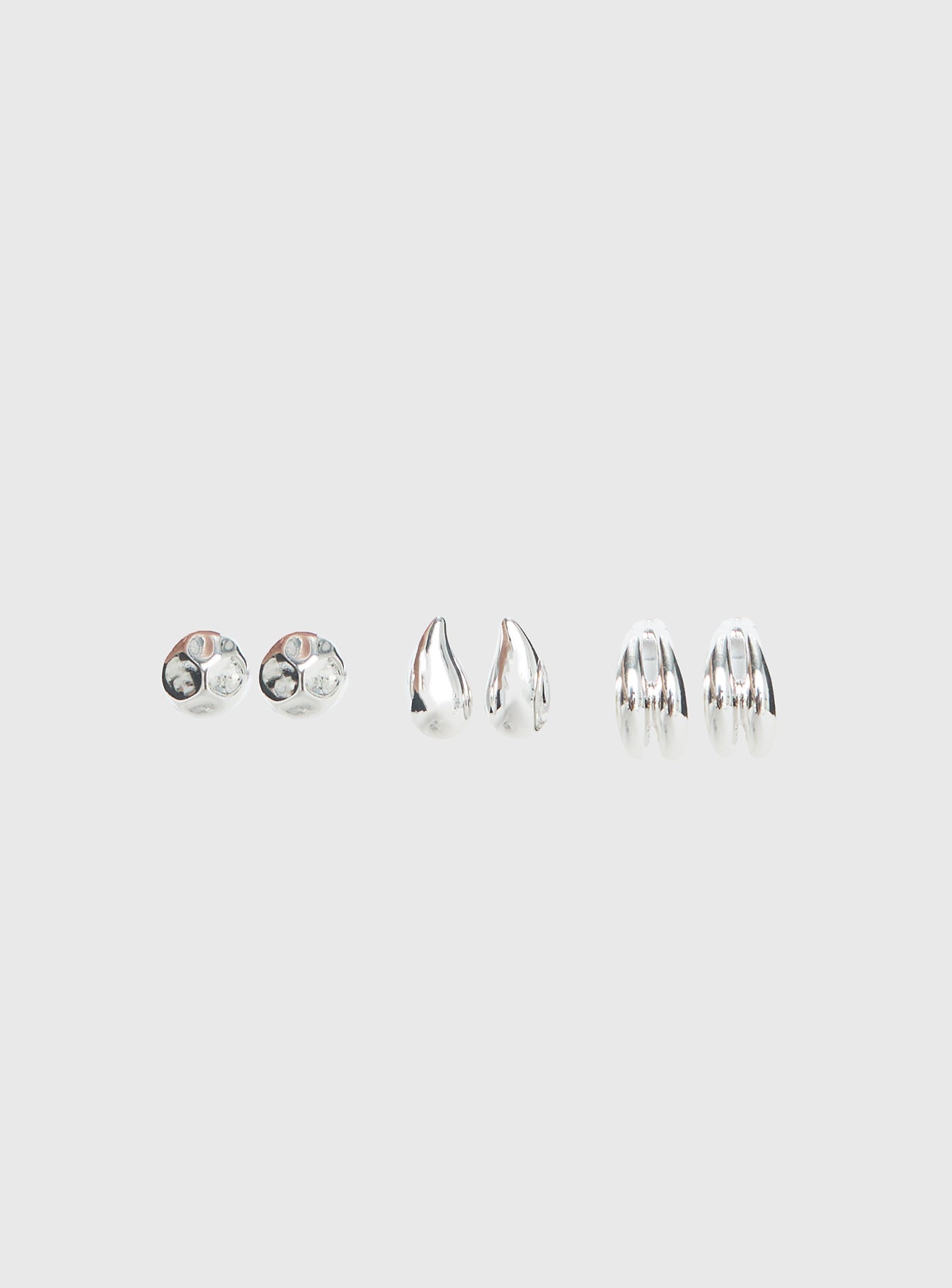Run The Party Earring Pack Silver - Image 2