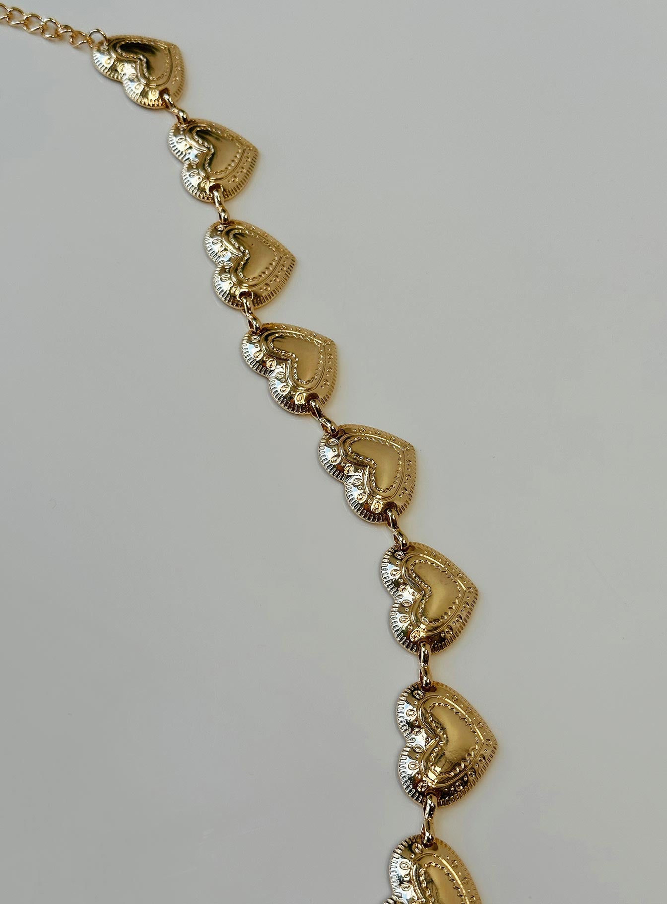 Thorne Low Waist Chain Belt Gold - Image 3