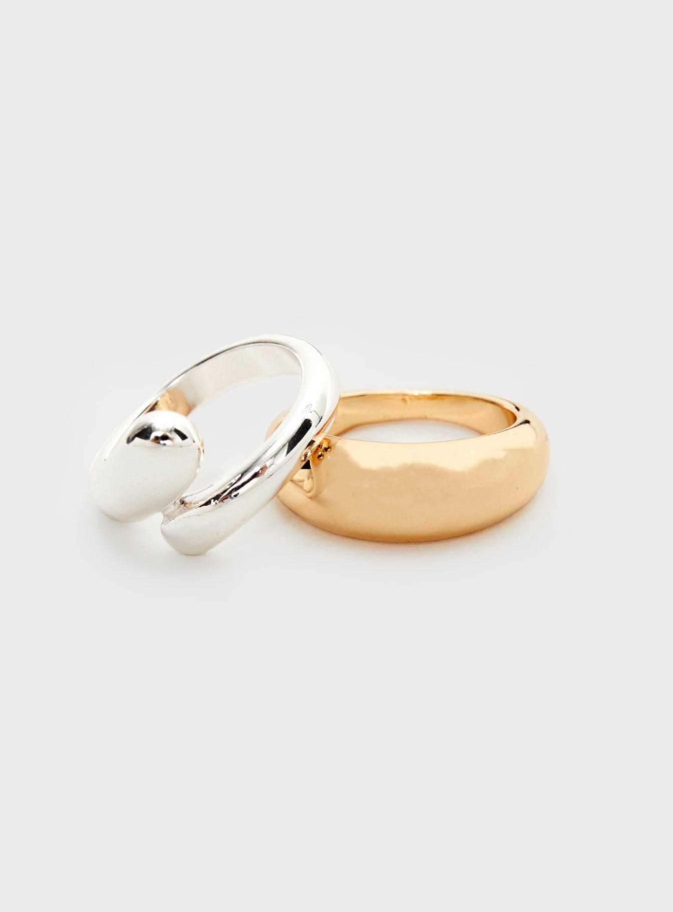Kerr Ring Set Silver / Gold - Image 3