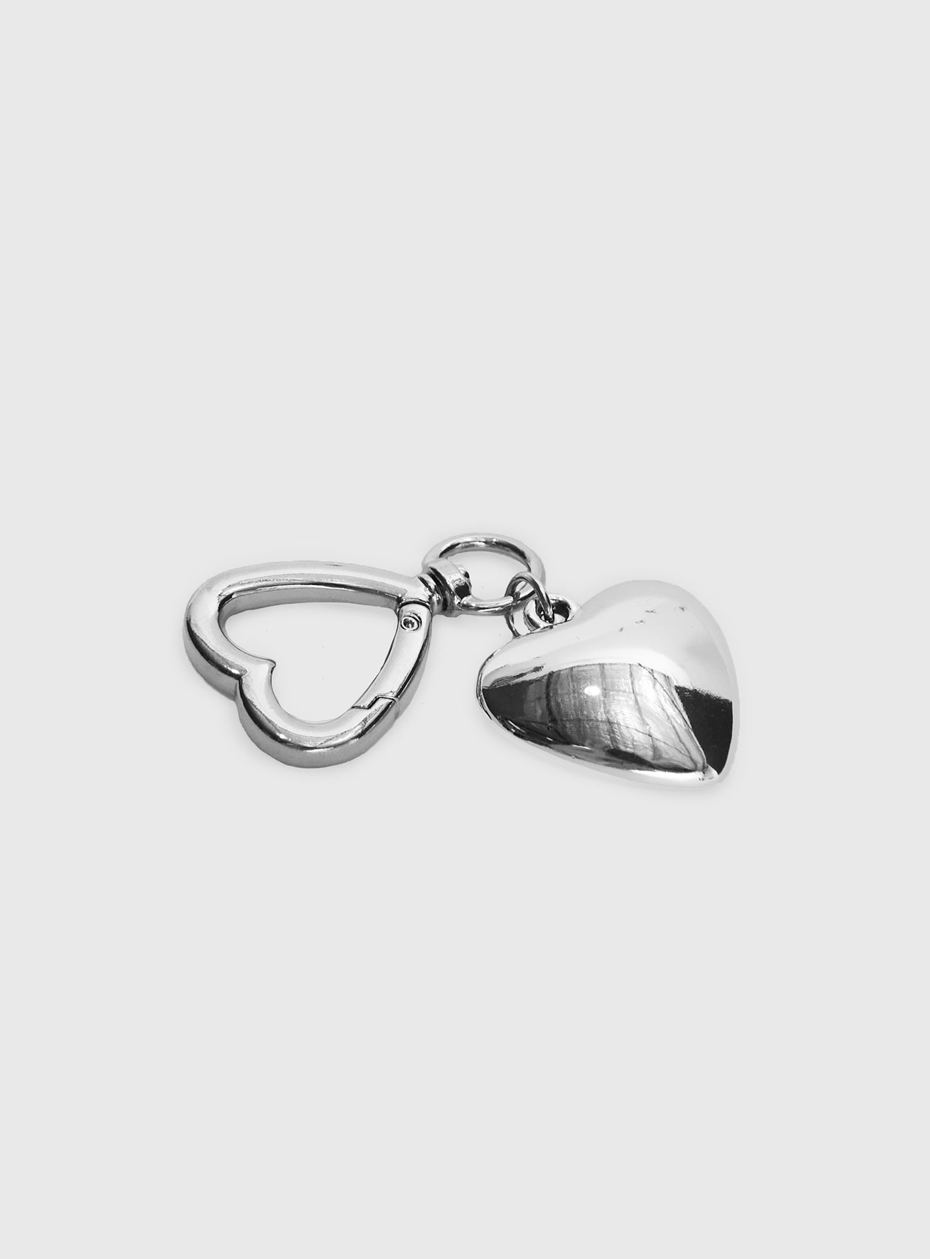 Two Lovers Key Ring Silver - Image 3