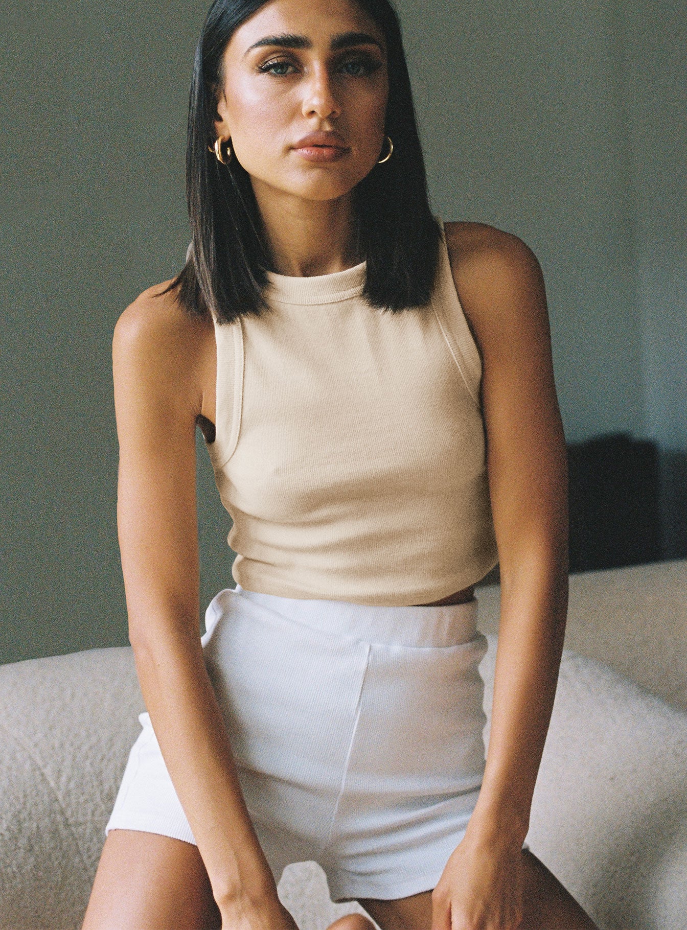 Bailey Bike Short White Petite - Image 2