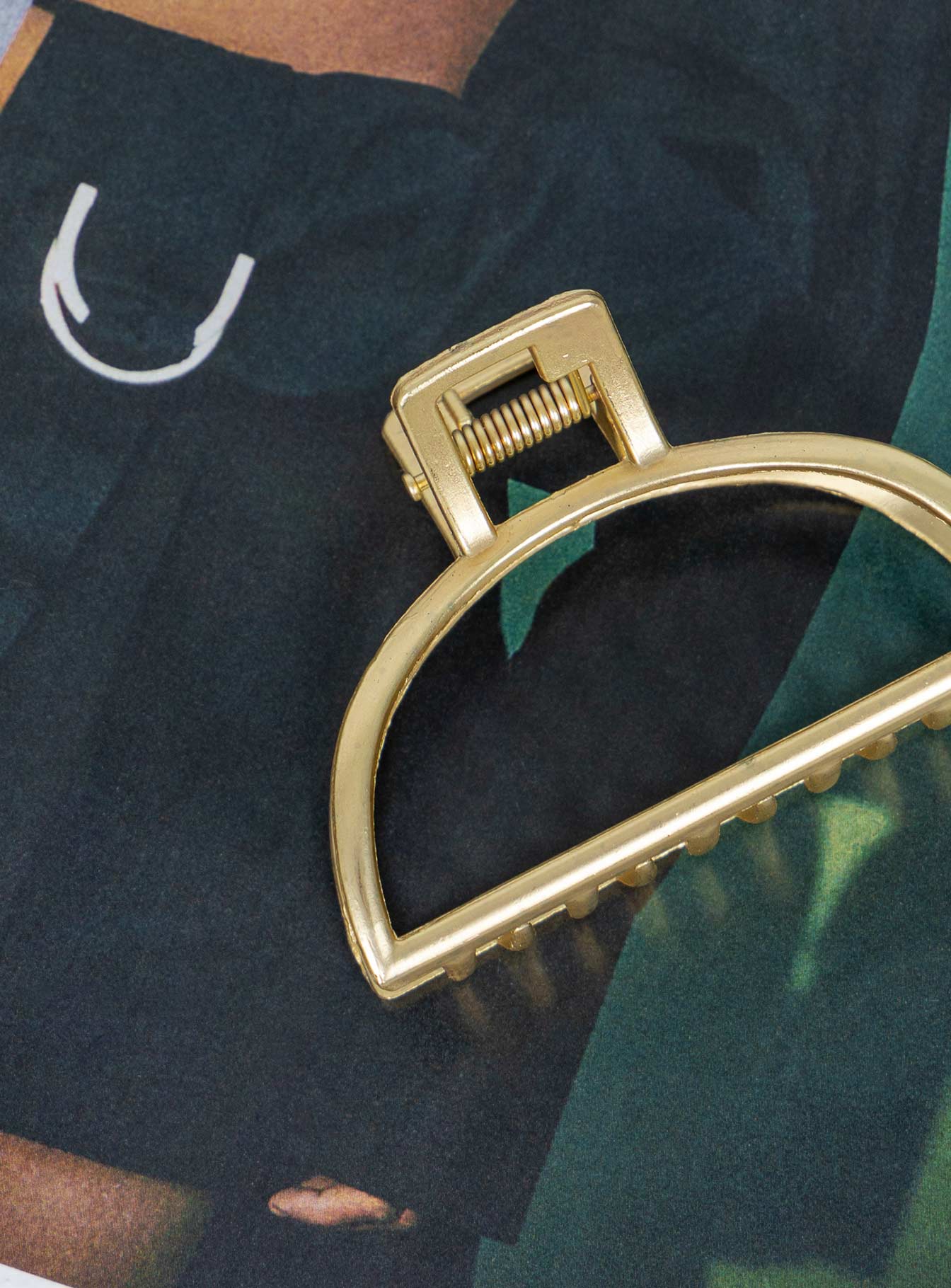 Howley Hair Clip Gold - Image 3