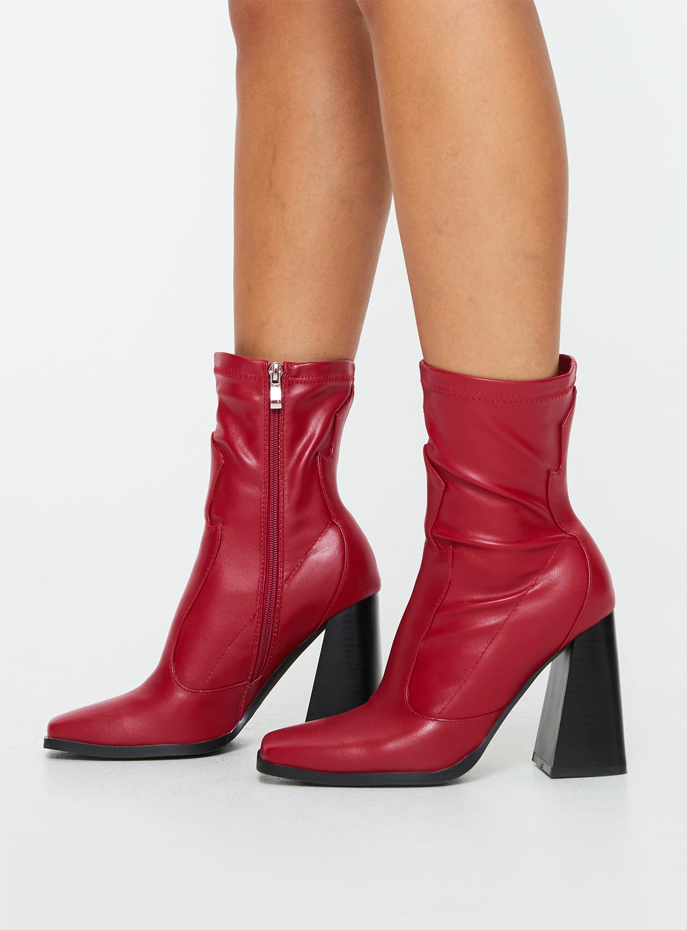 Hailee Boots Red - Image 3