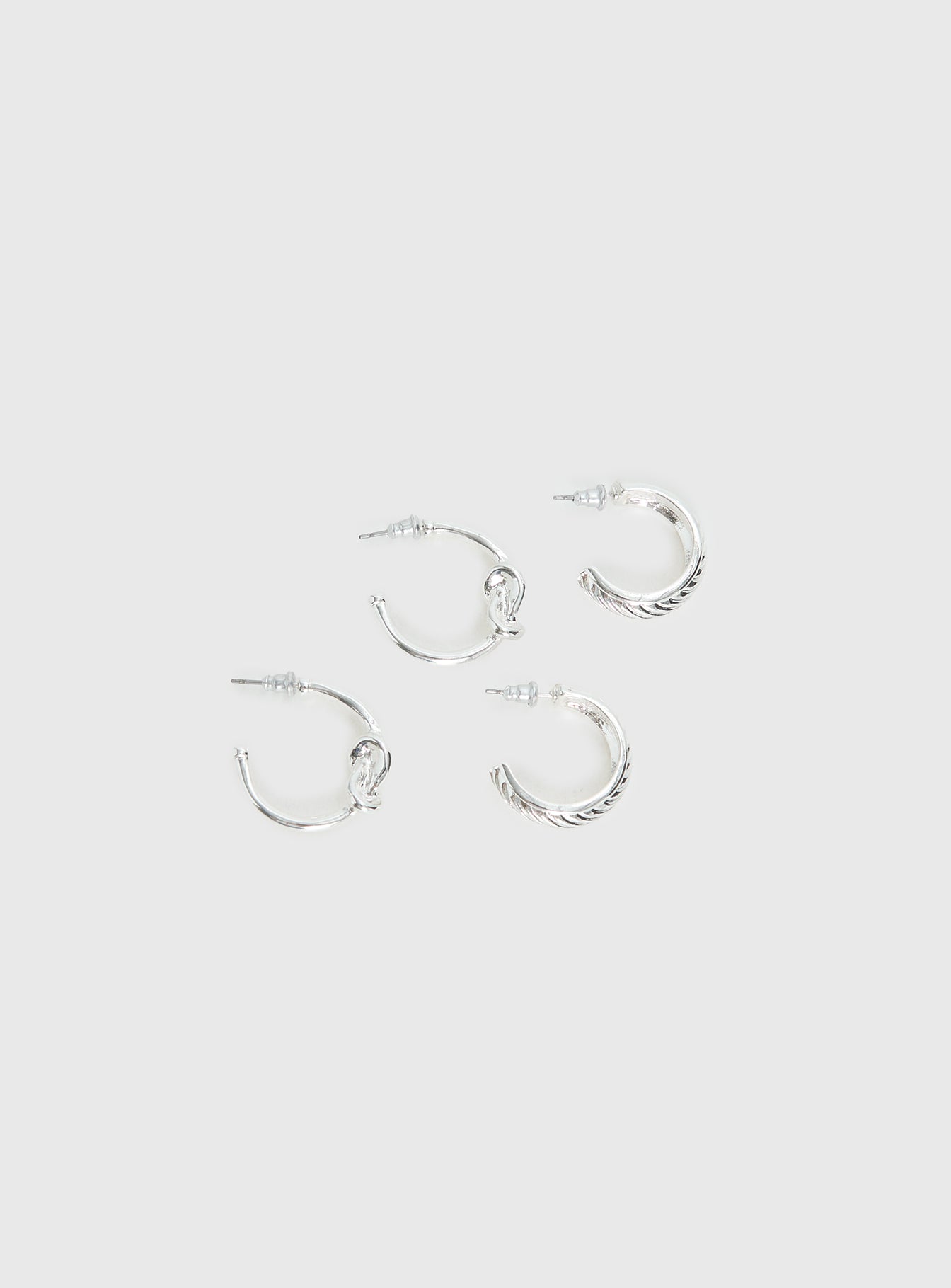 Moonshine Earring Set Silver - Image 3