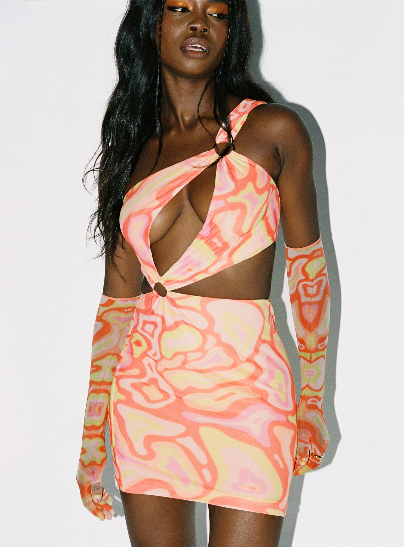 Greater Power Mini Dress Multi - Image 2