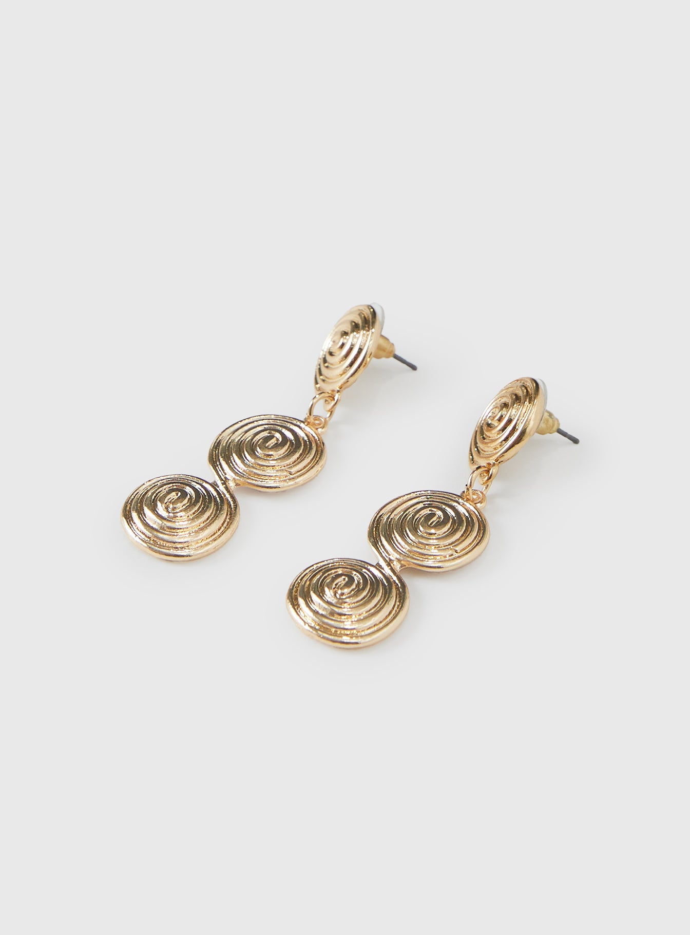 Zamie Earrings Gold - Image 3