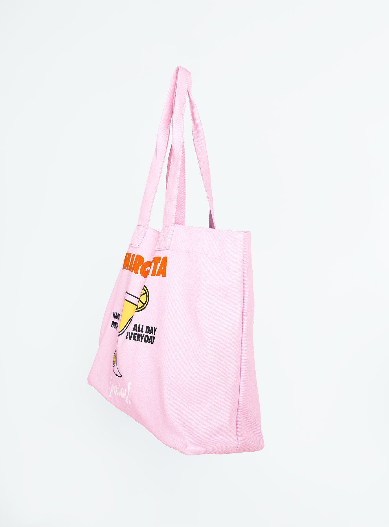 Margarita Tote Bag Pink - Image 3