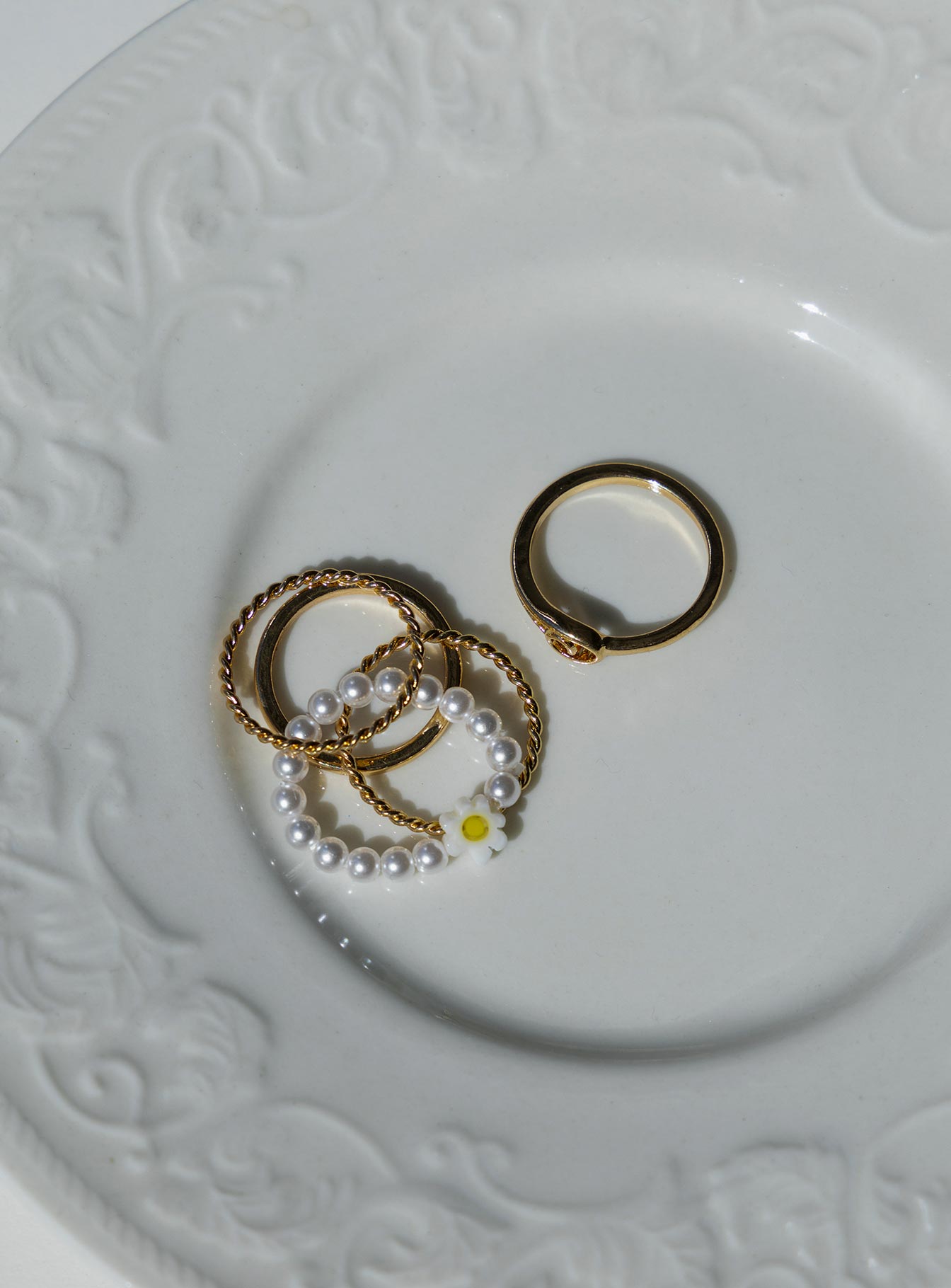 Janssen Ring Pack Gold / White - Image 3