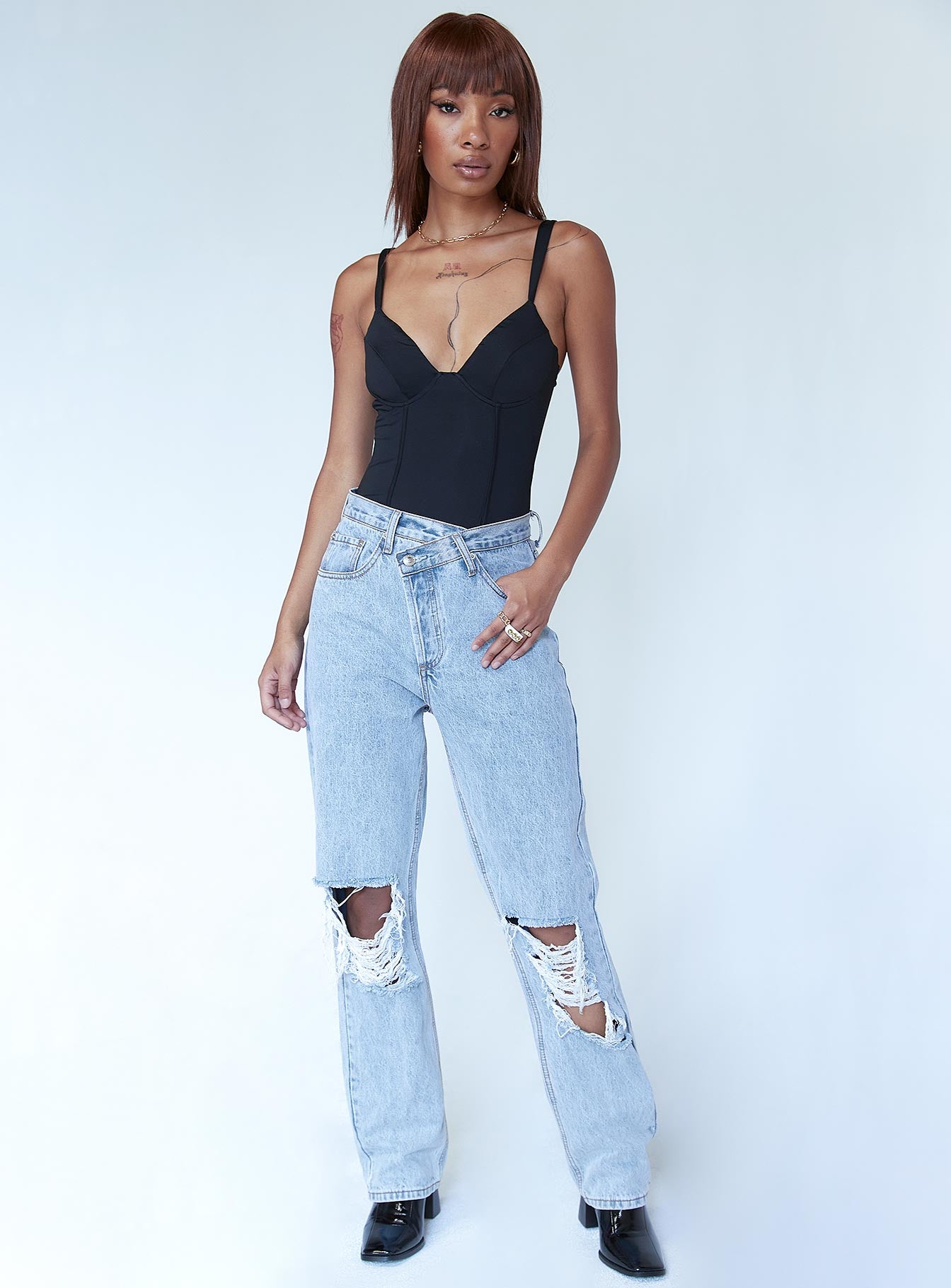 Peyton Bodysuit Black - Image 2