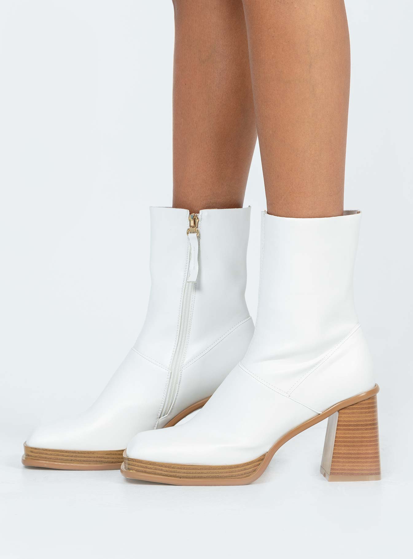 Raffety Boots White - Image 3
