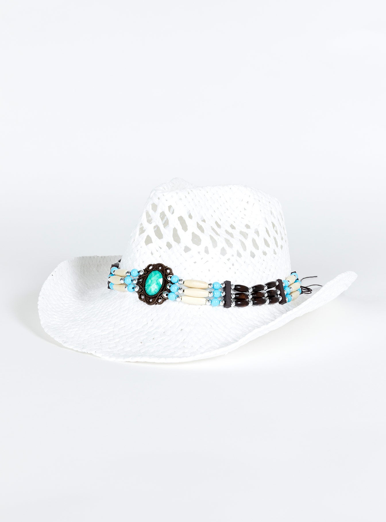 Brownhall Cowboy Hat White - Image 3
