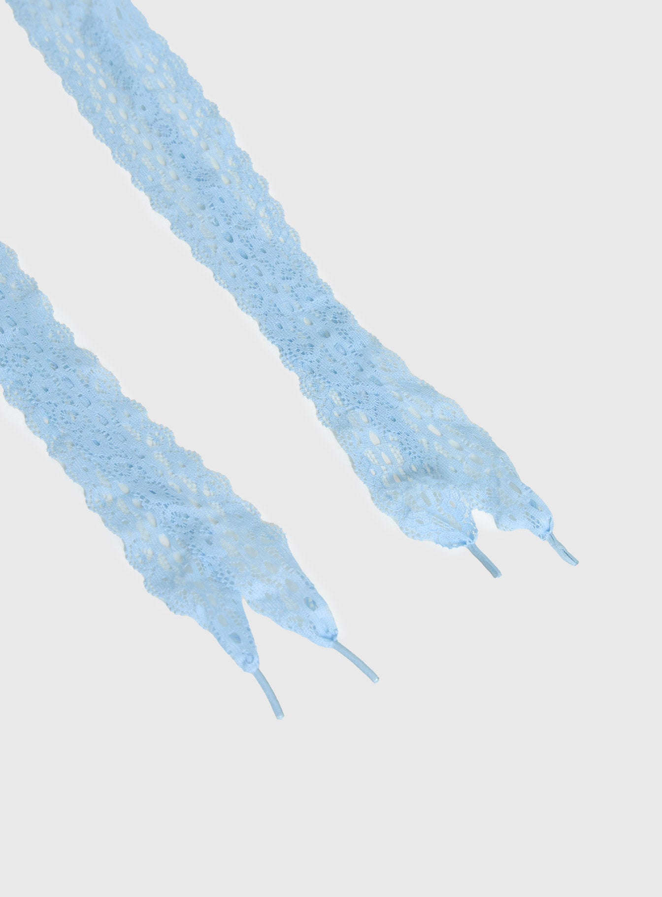 Masonne Lace Shoelaces Blue - Image 3