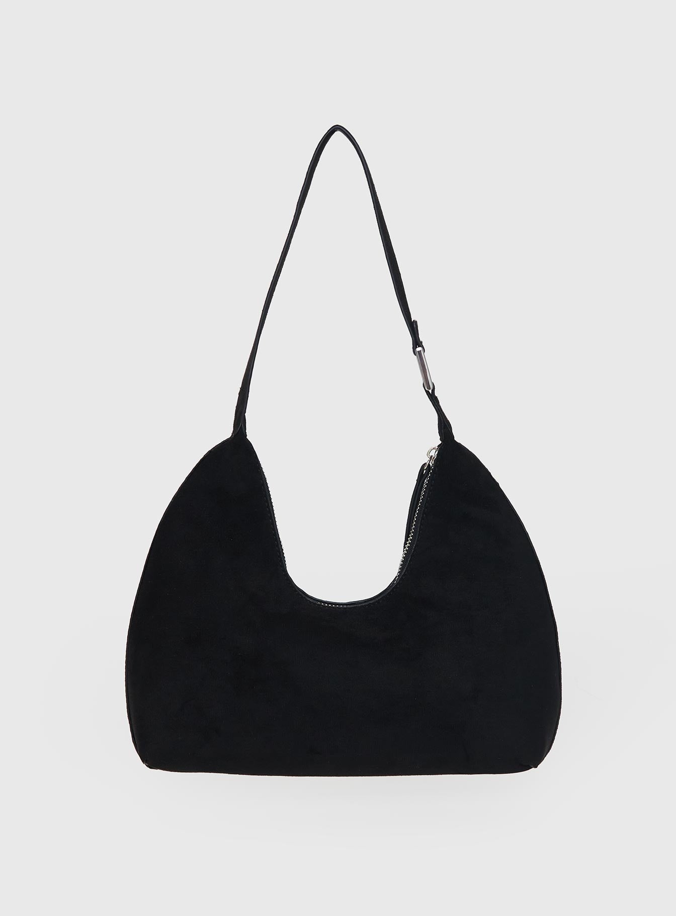 Reeves Bag Black Faux Suede - Image 3