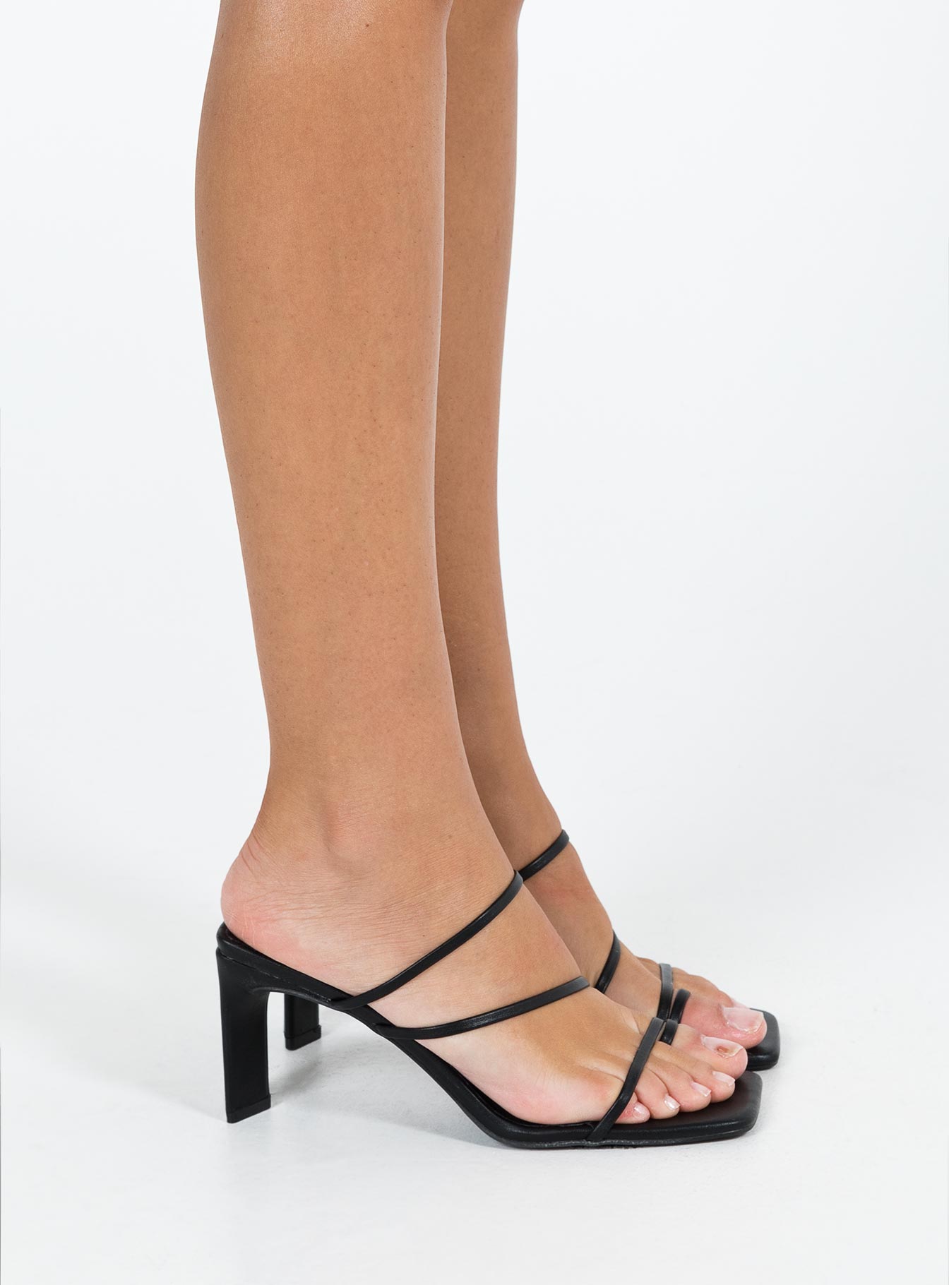 Billini Leyla Heels Black Smooth - Image 3