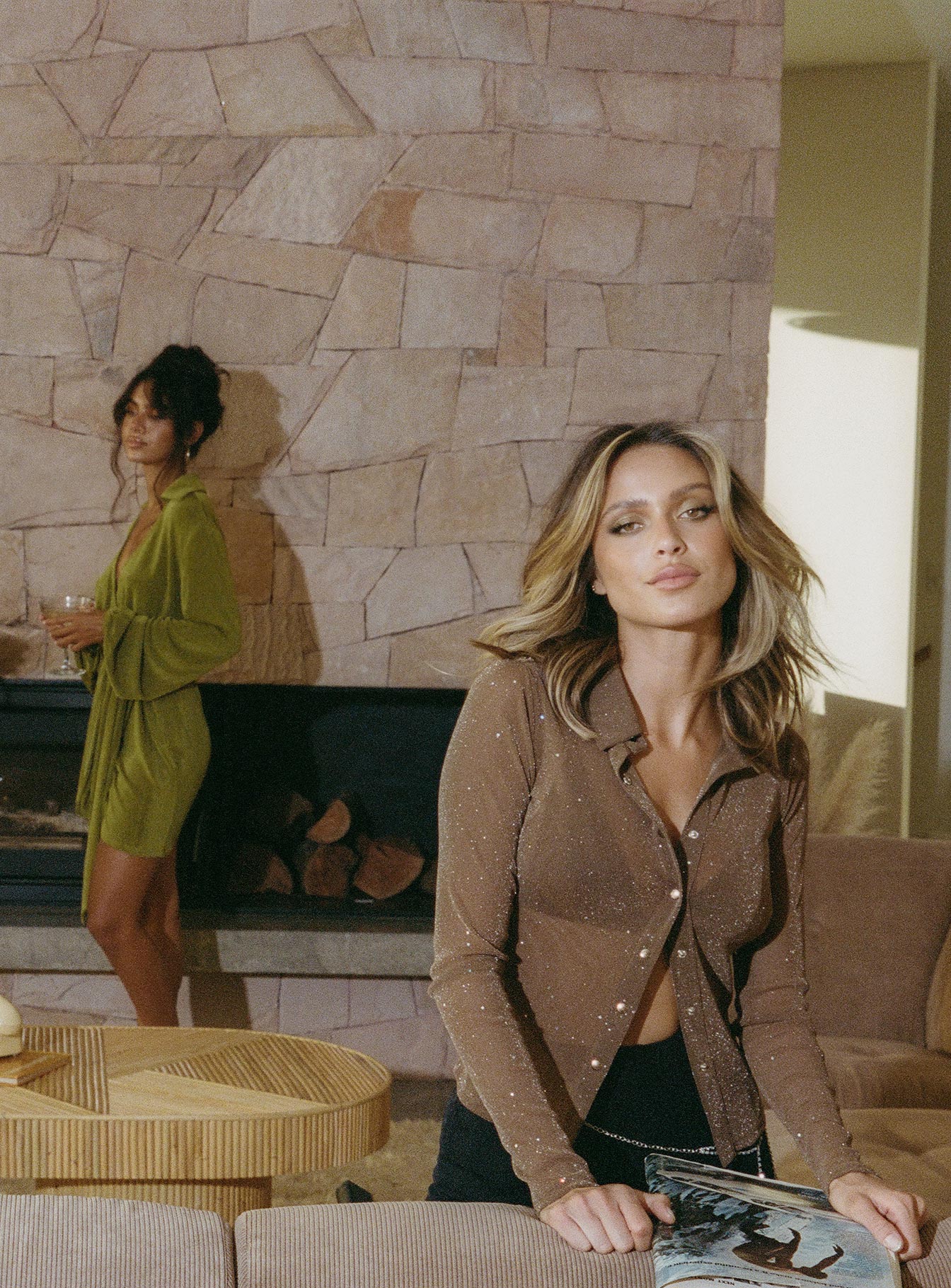 Friday Fever Top Brown - Image 2